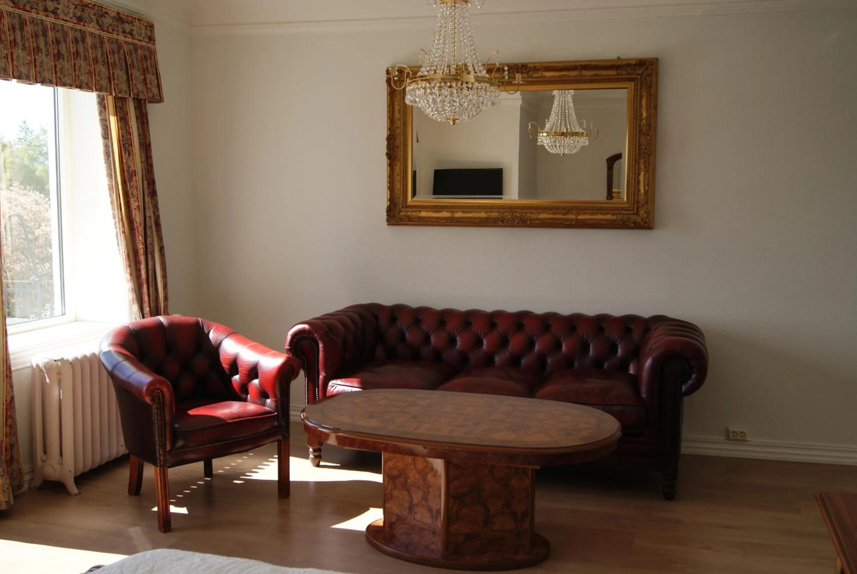 Living room in Trudvang Gjestegaard