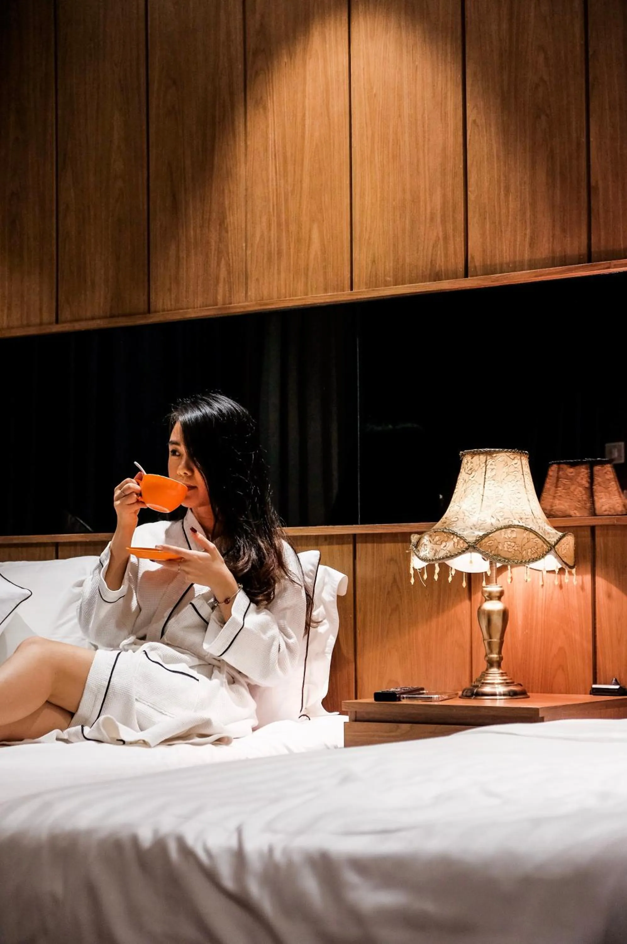 Bed in Signature Boutique Hotel