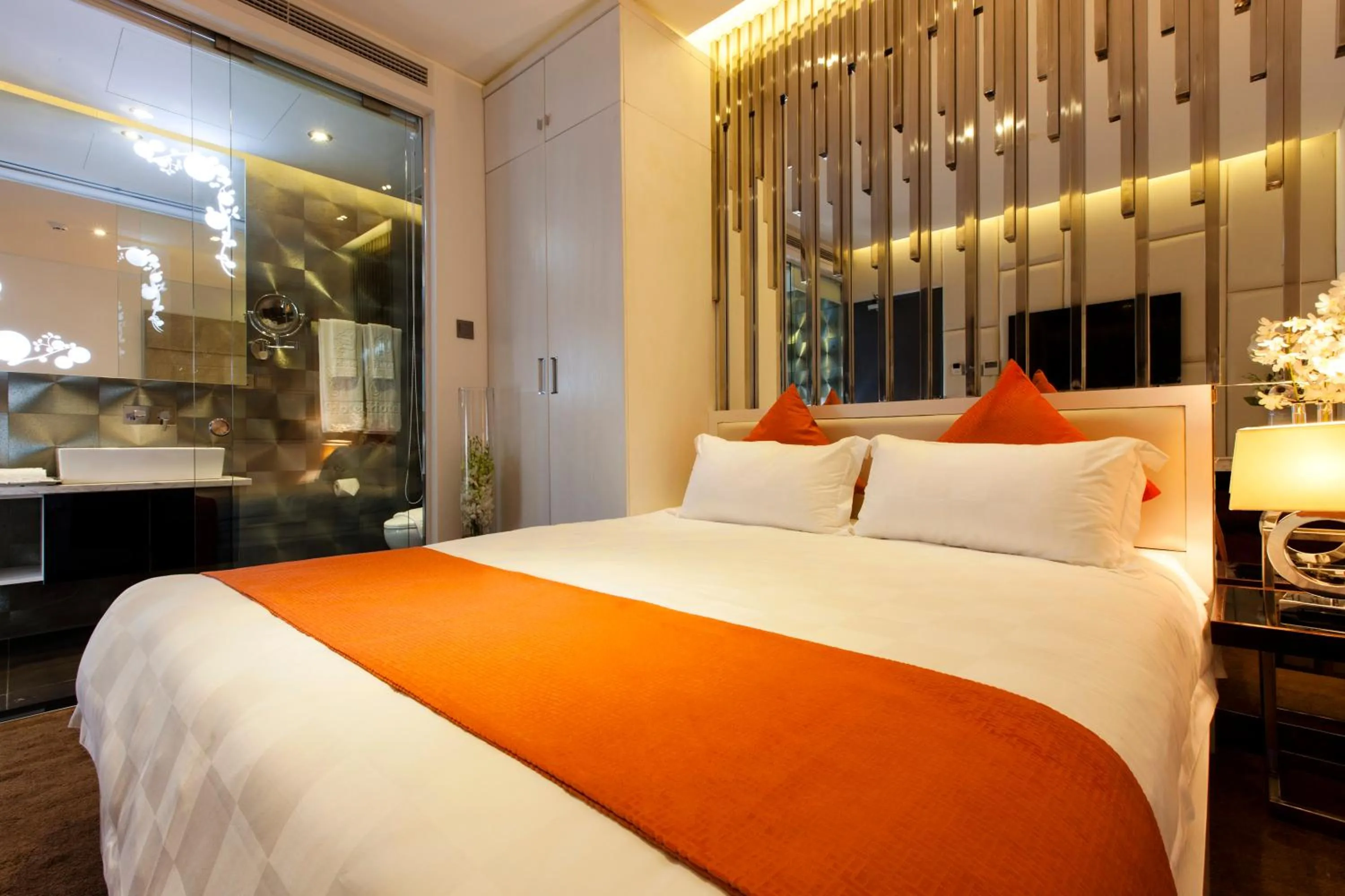 Bed in Signature Boutique Hotel