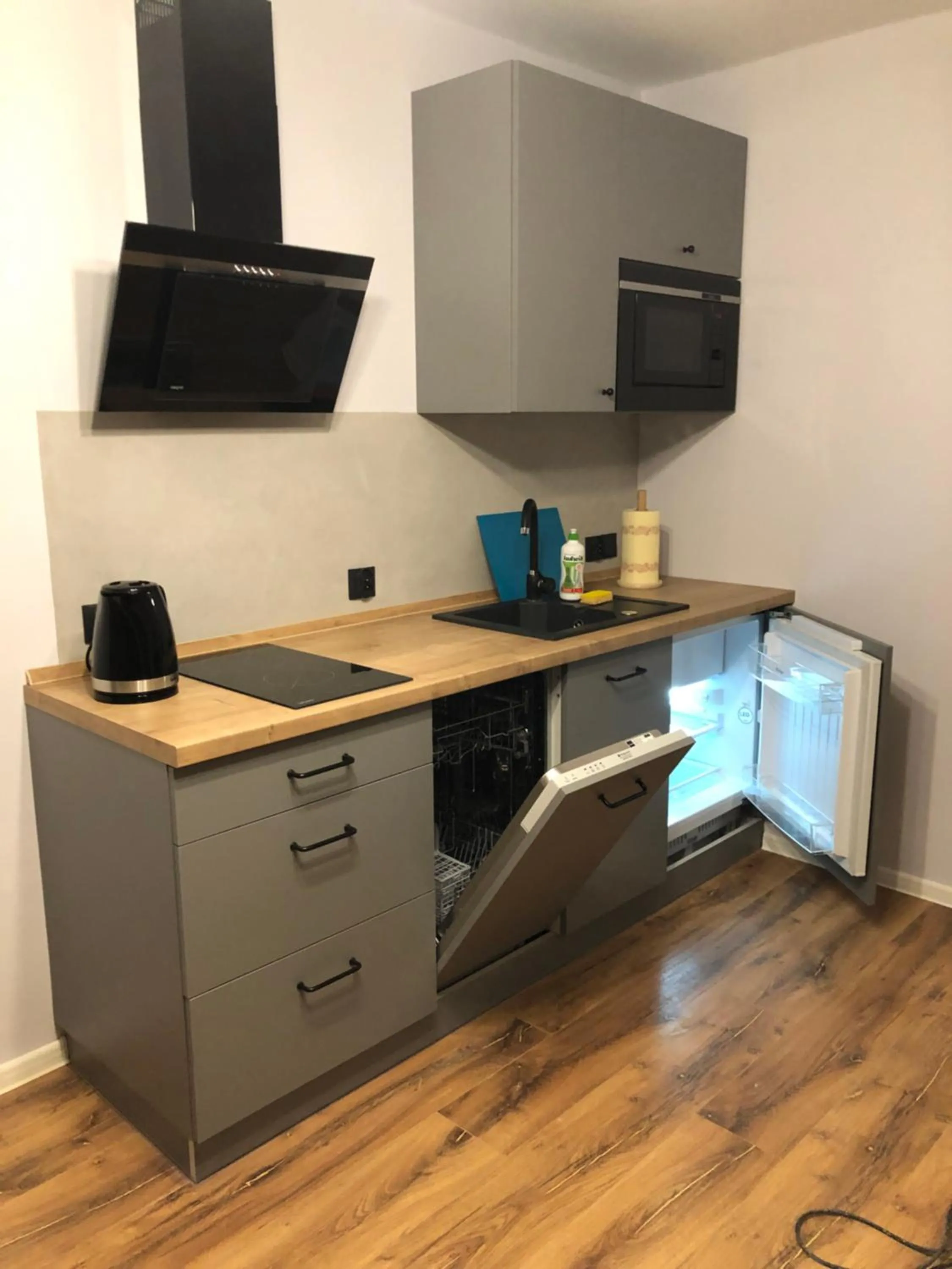 Kitchen or kitchenette in 5 Wierchów Apartamenty