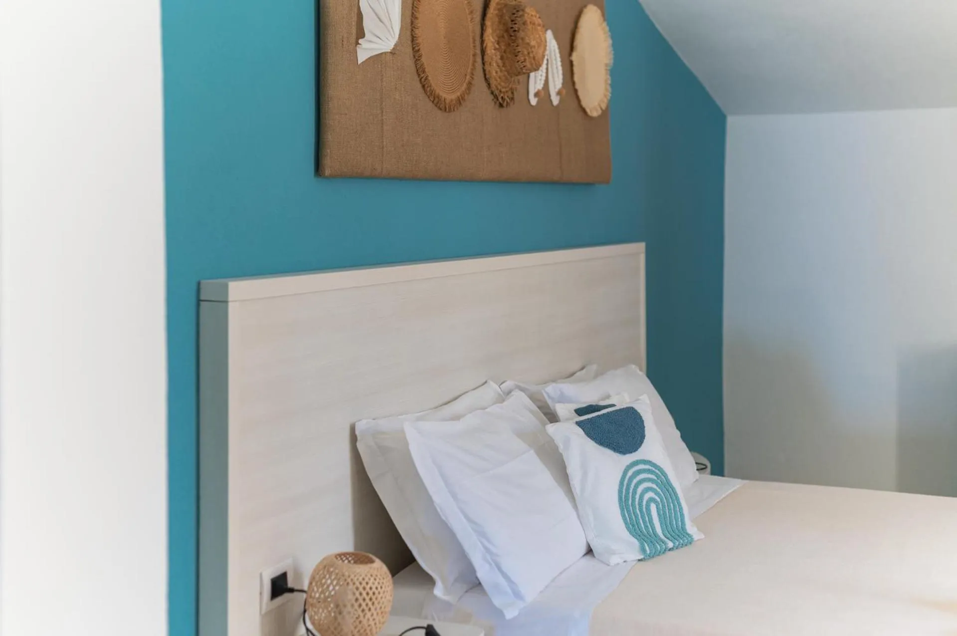 Bed in Hotel Maluentu