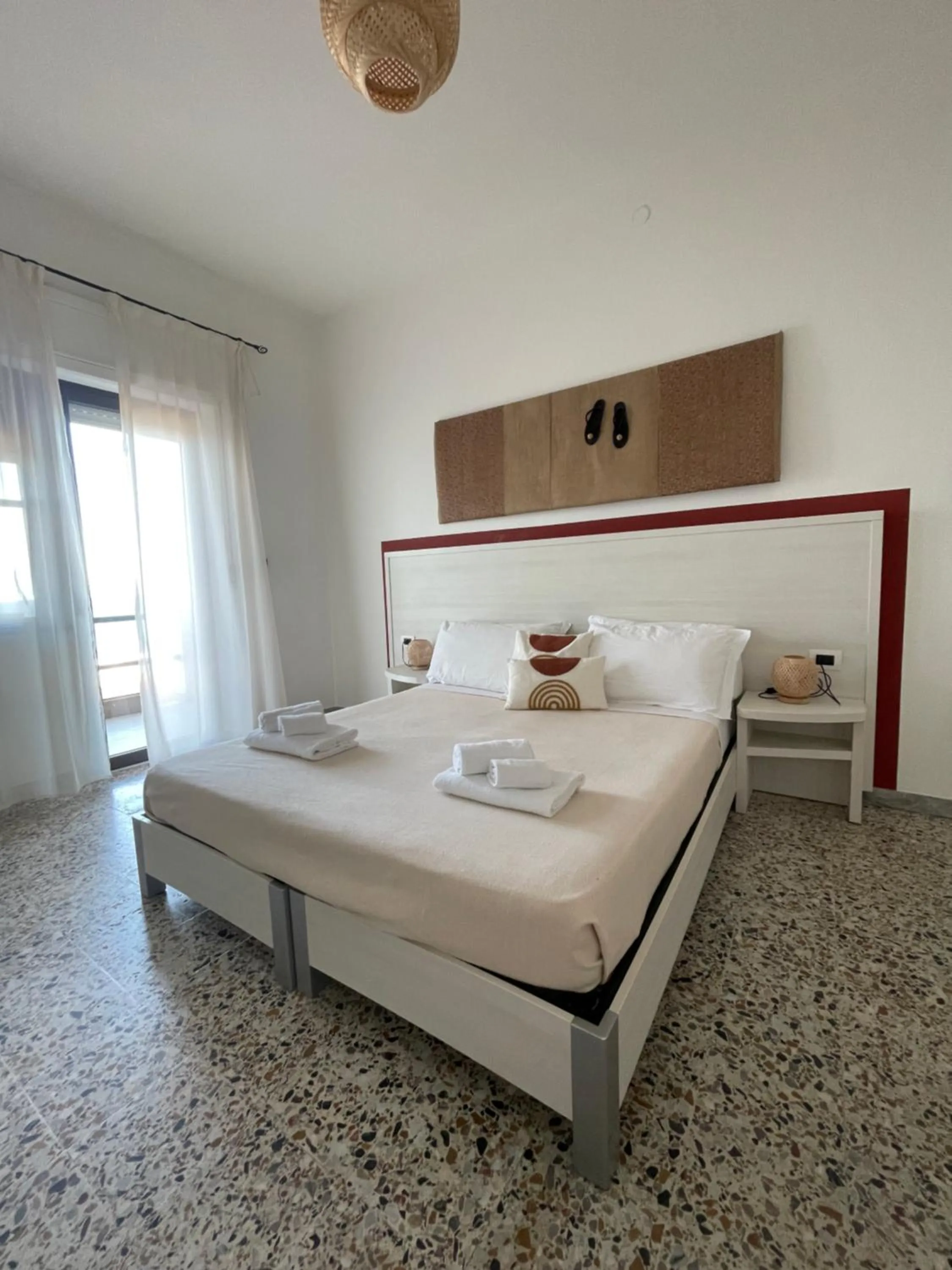 Bed in Hotel Maluentu