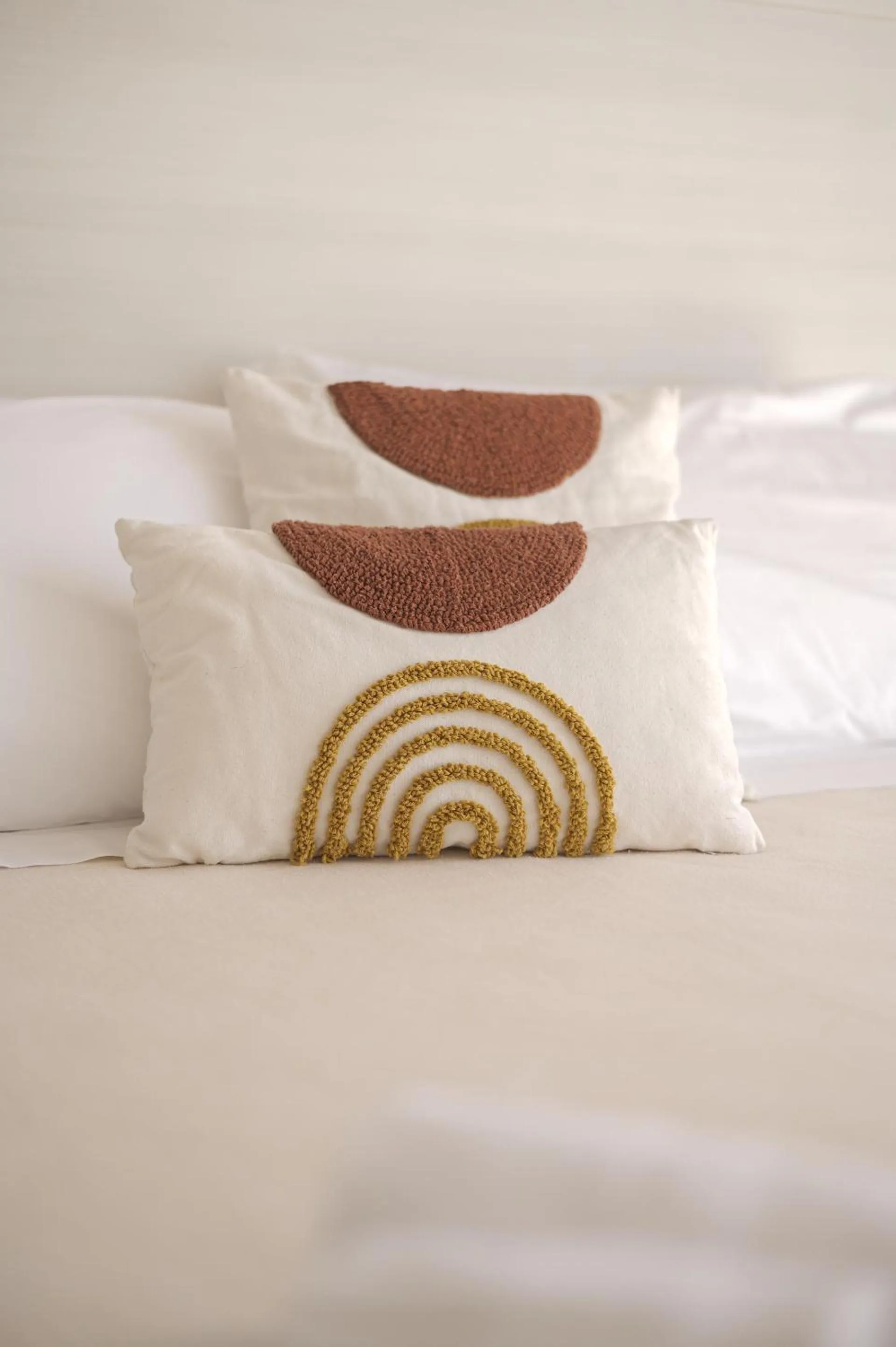 Bed in Hotel Maluentu