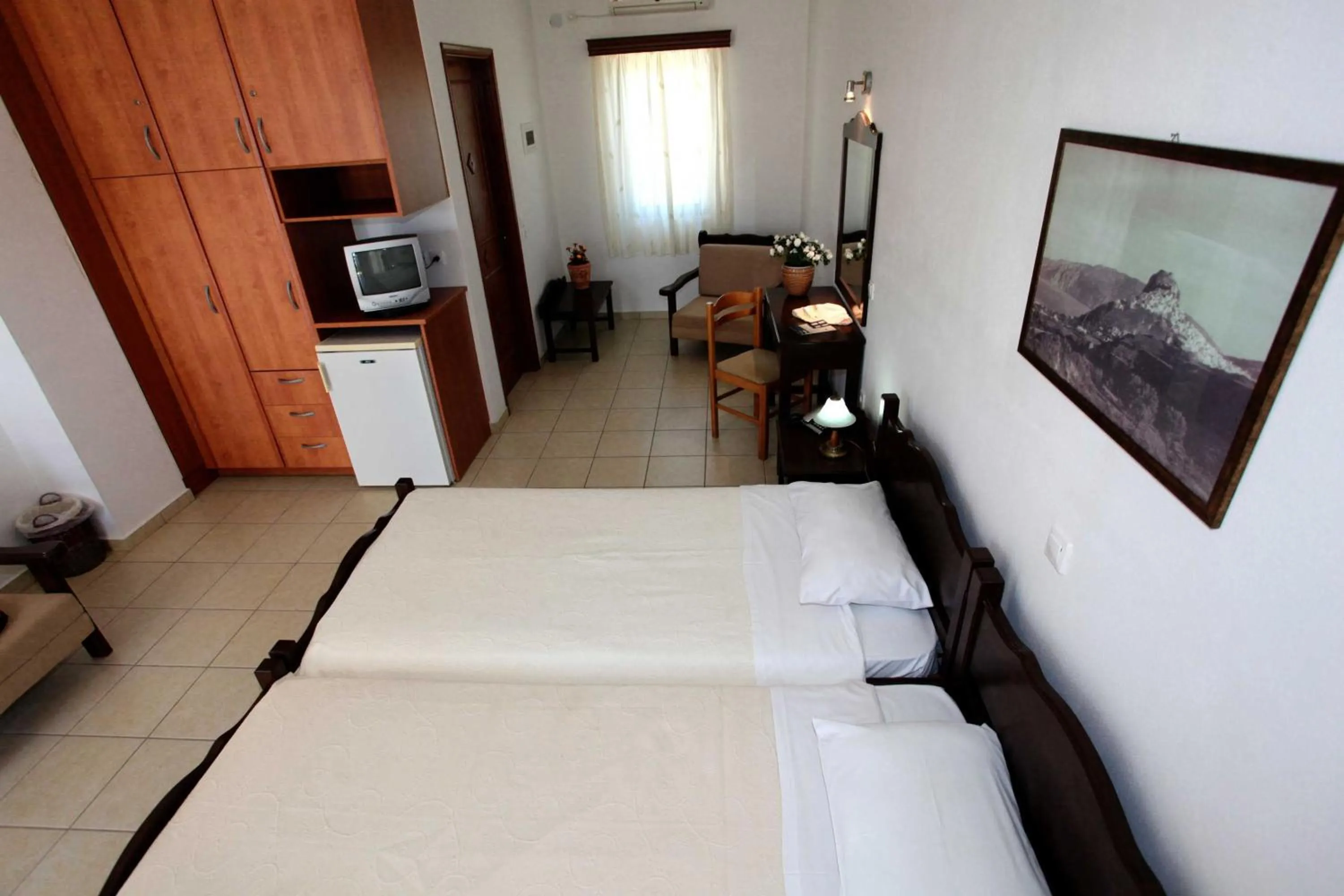Photo of the whole room, Bed in Hotel Melikari