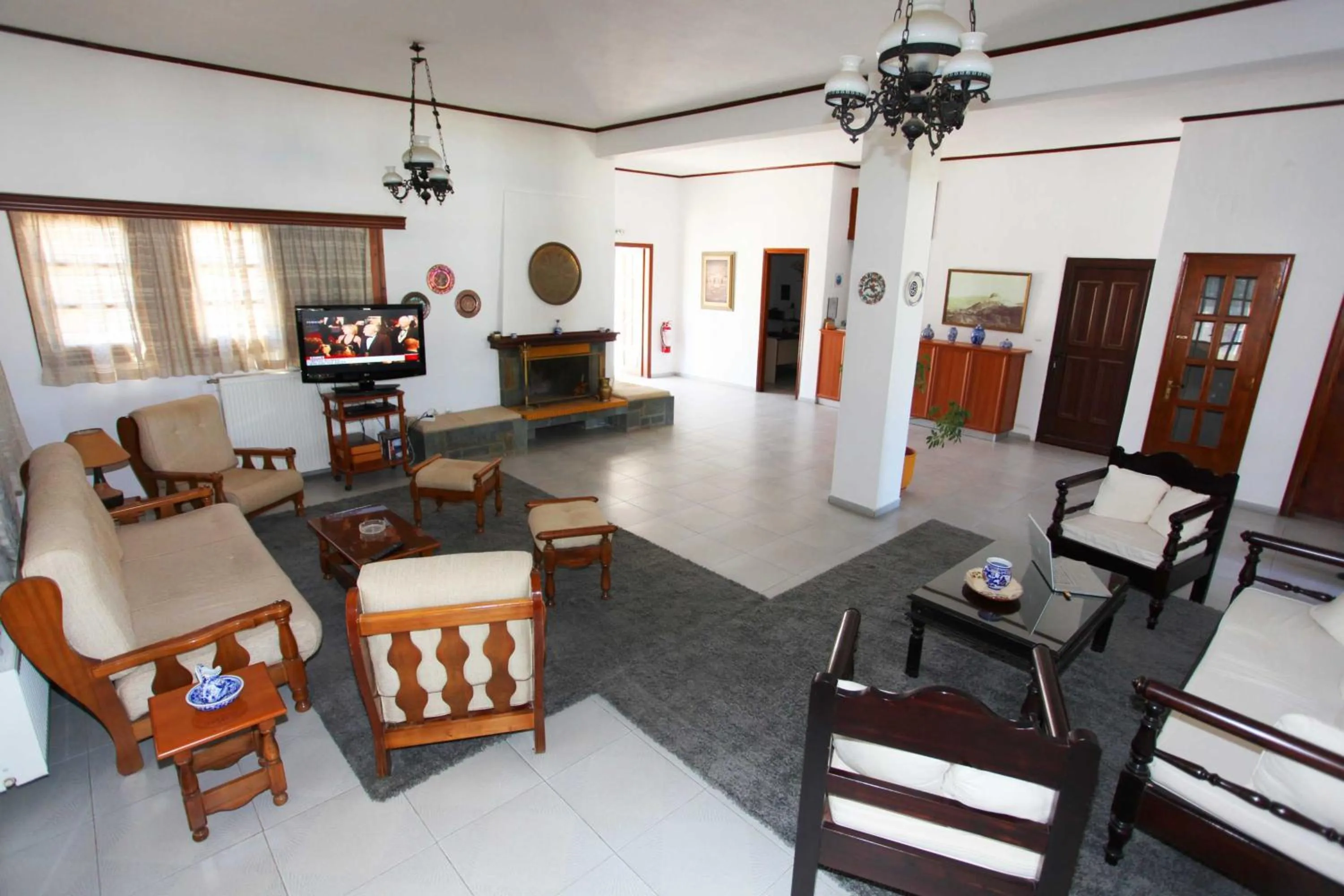 Living room in Hotel Melikari
