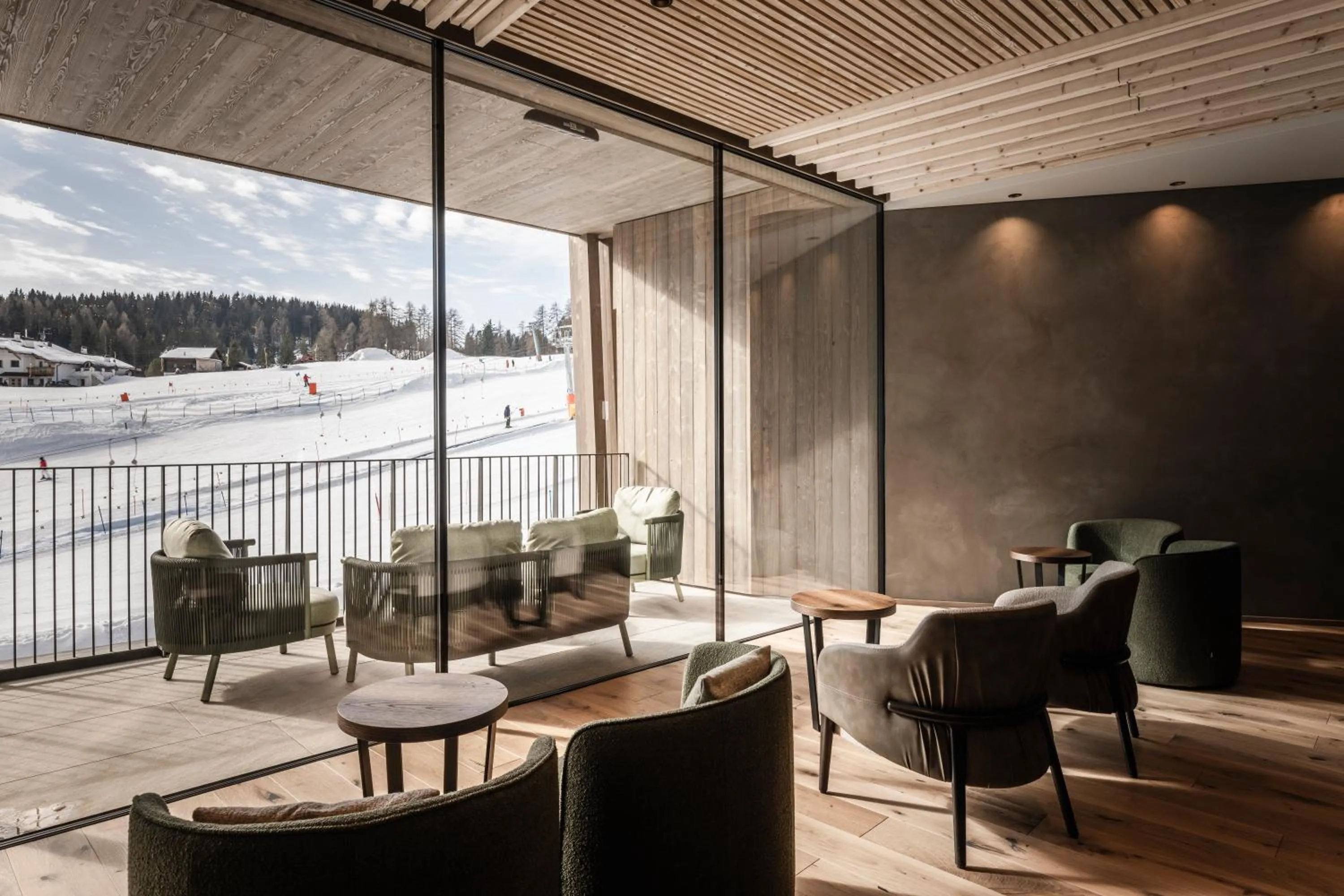 Lounge or bar in Cendevaves Alpine Silence