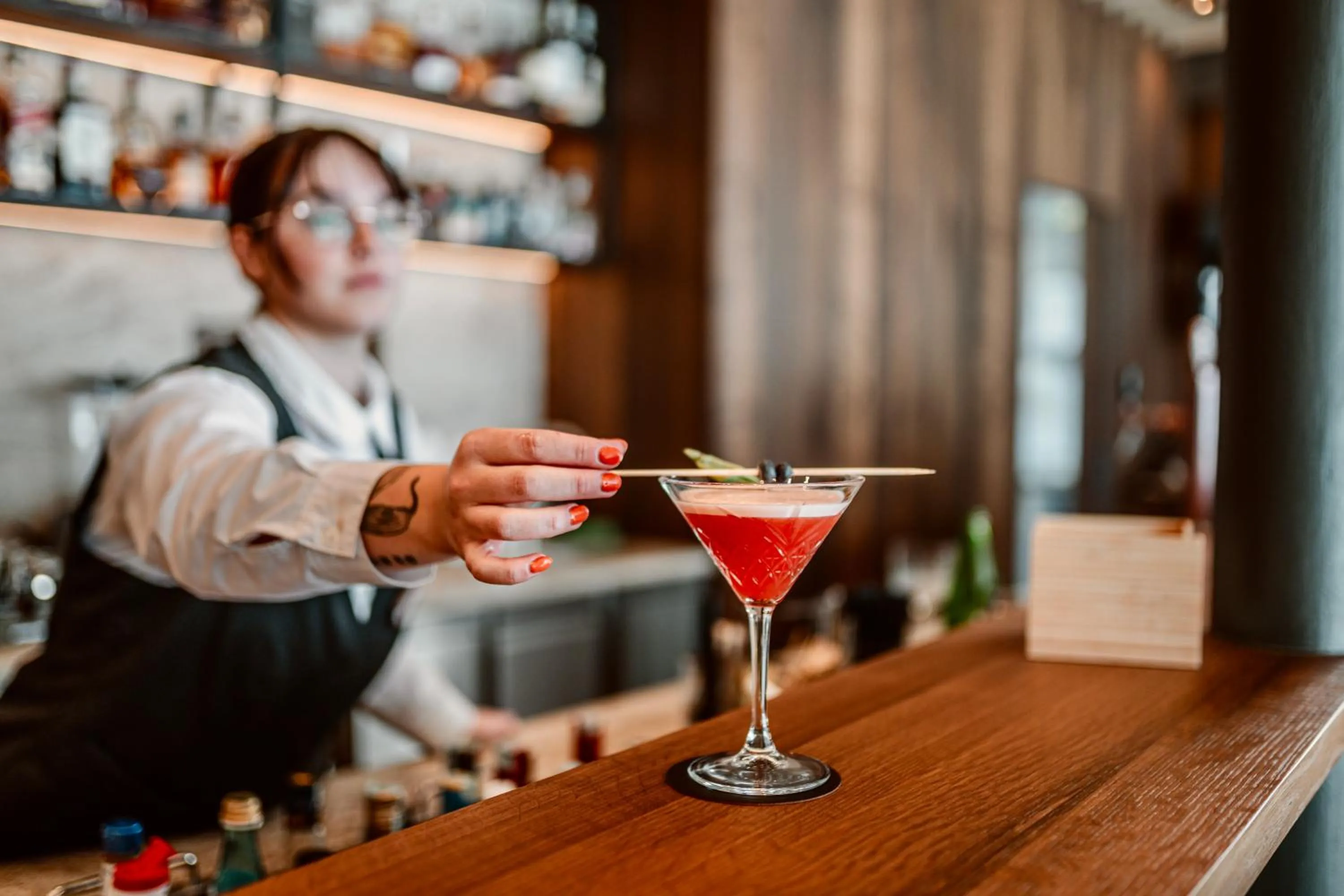 Lounge or bar in Cendevaves Alpine Silence