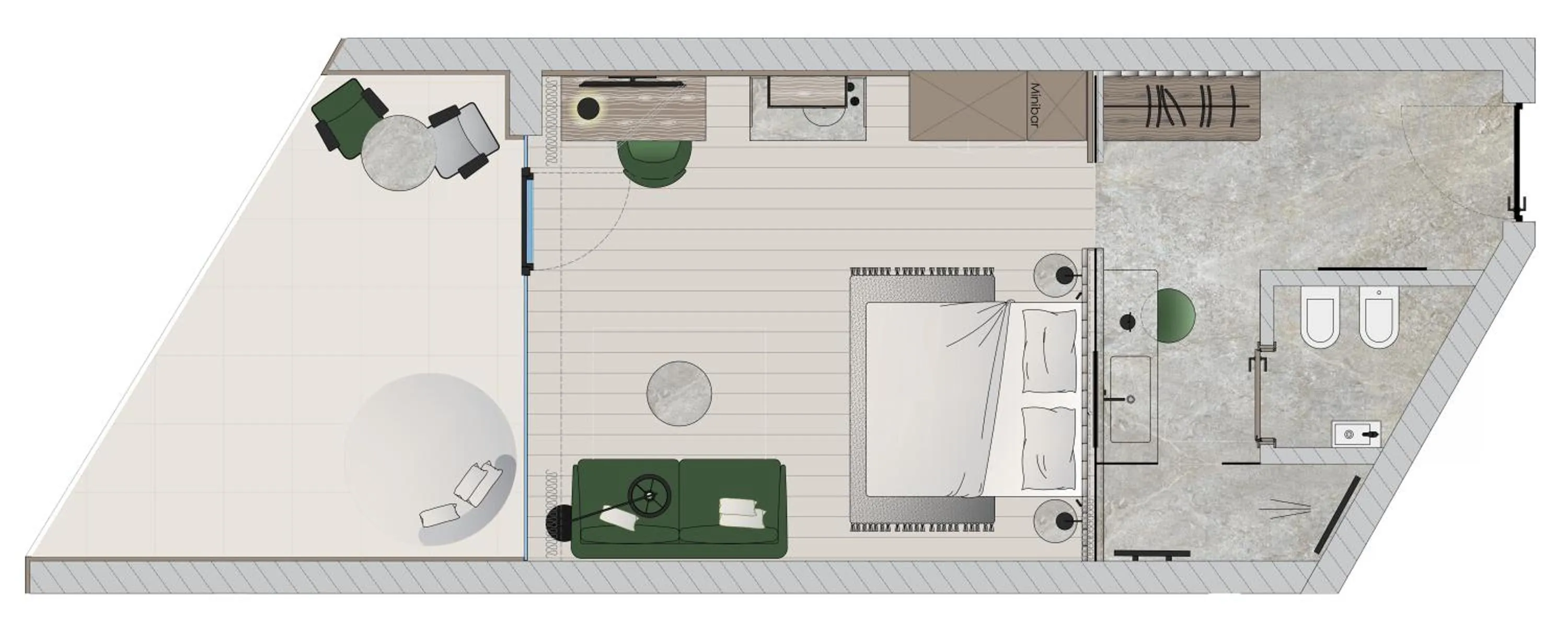 Floor plan in Cendevaves Alpine Silence