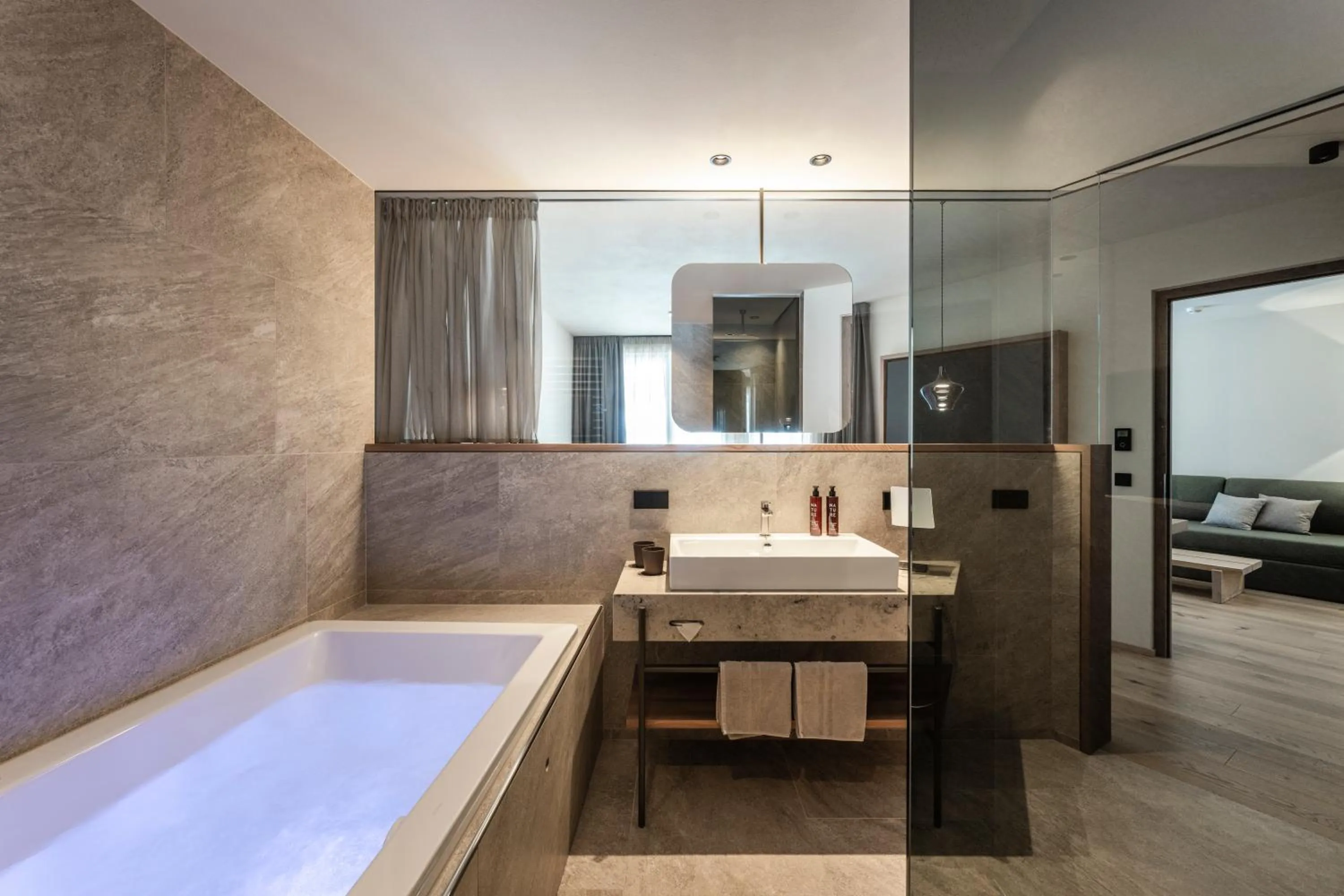 Bathroom in Cendevaves Alpine Silence