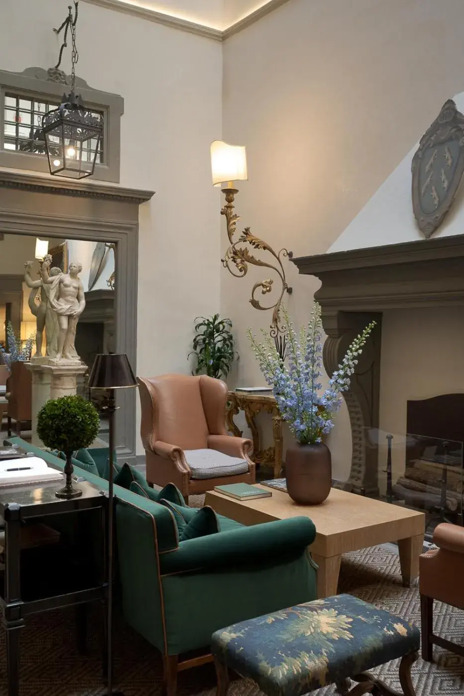 Lobby or reception in Palazzo Vecchietti - Residenza D'Epoca Lobby or reception in Palazzo Vecchietti - Residenza D'Epoca