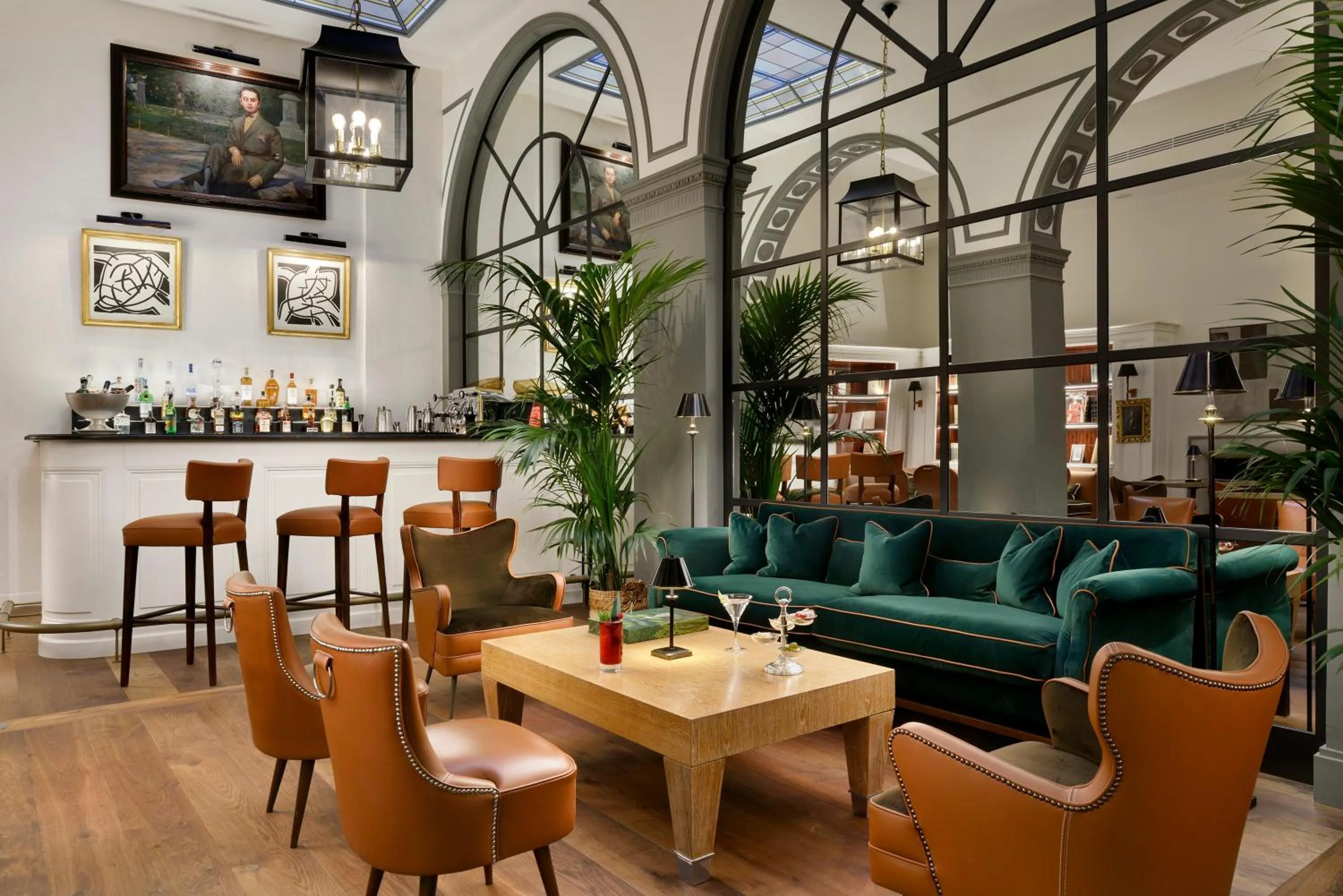 Lounge or bar in Palazzo Vecchietti - Residenza D'Epoca