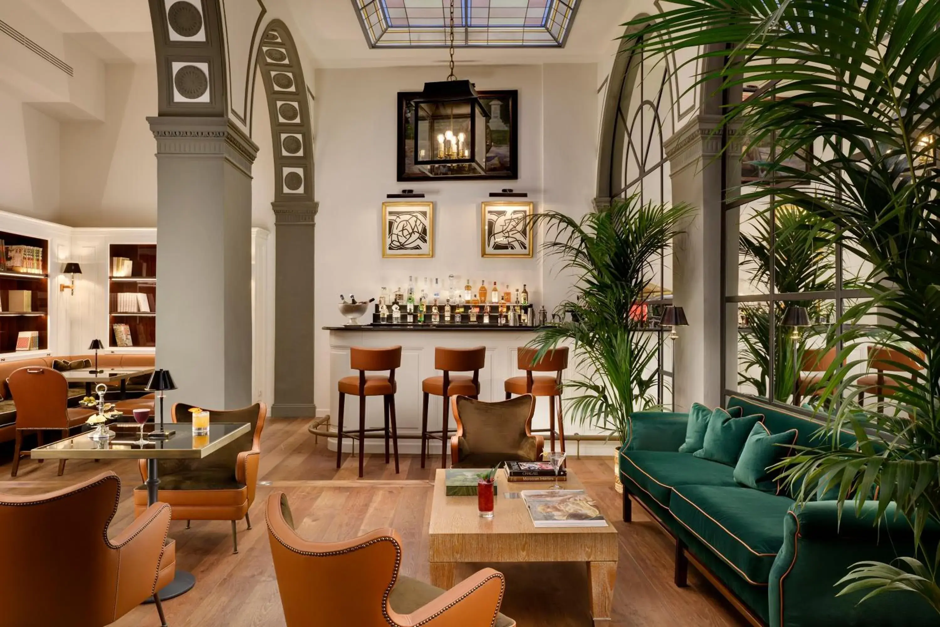 Lounge or bar in Palazzo Vecchietti - Residenza D'Epoca Lounge or bar in Palazzo Vecchietti - Residenza D'Epoca