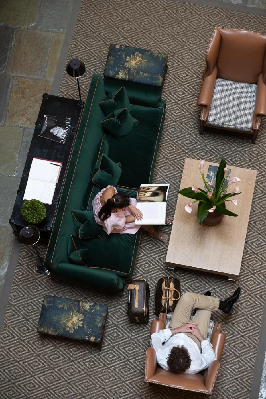 Lobby or reception in Palazzo Vecchietti - Residenza D'Epoca