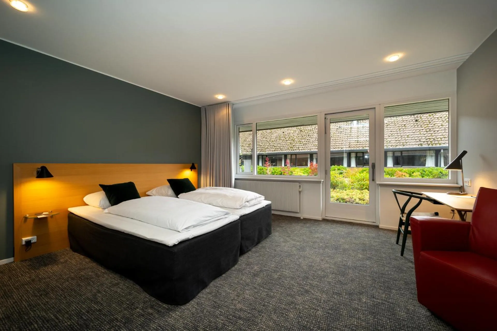 Bed in Skanderborg Park