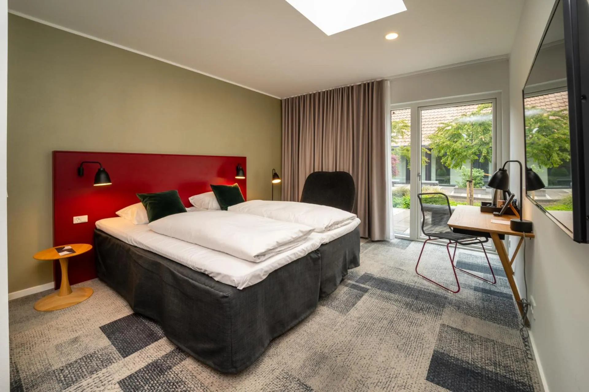 Bed in Skanderborg Park