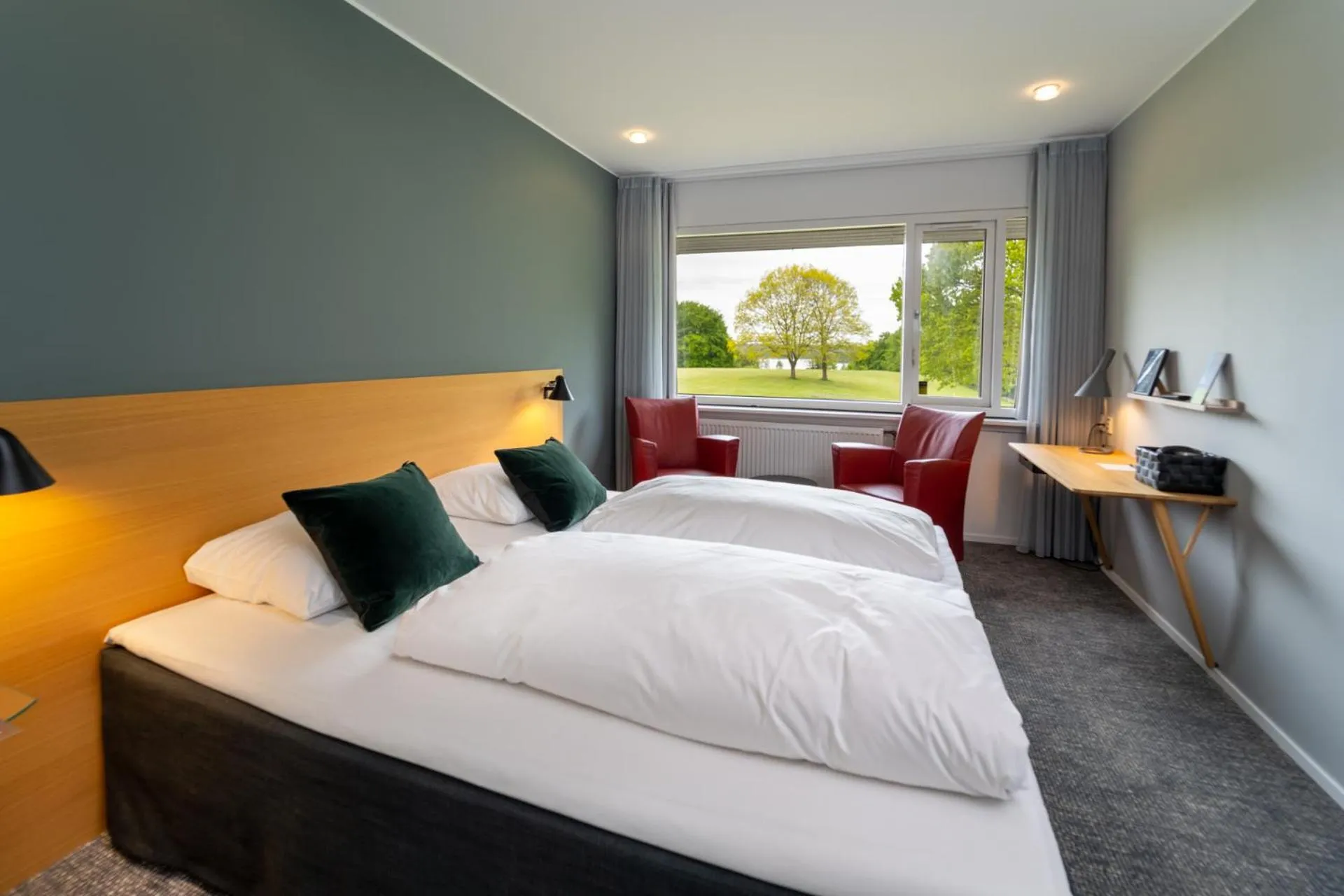 Bed in Skanderborg Park