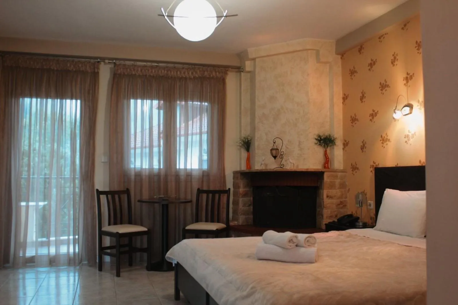 Bedroom, Bed in Enastron Hotel