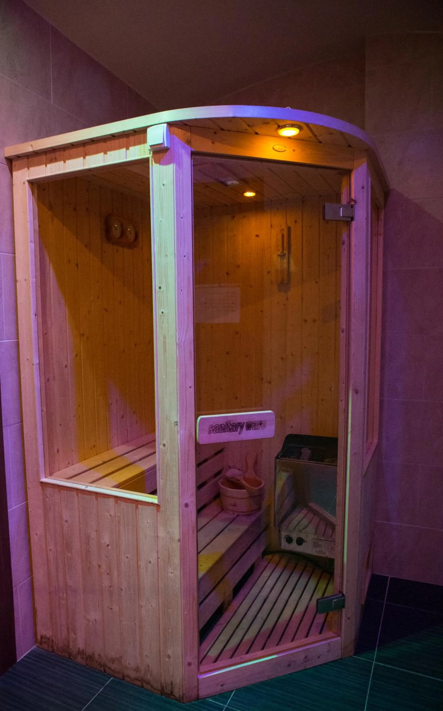 Sauna in Hotel Edem