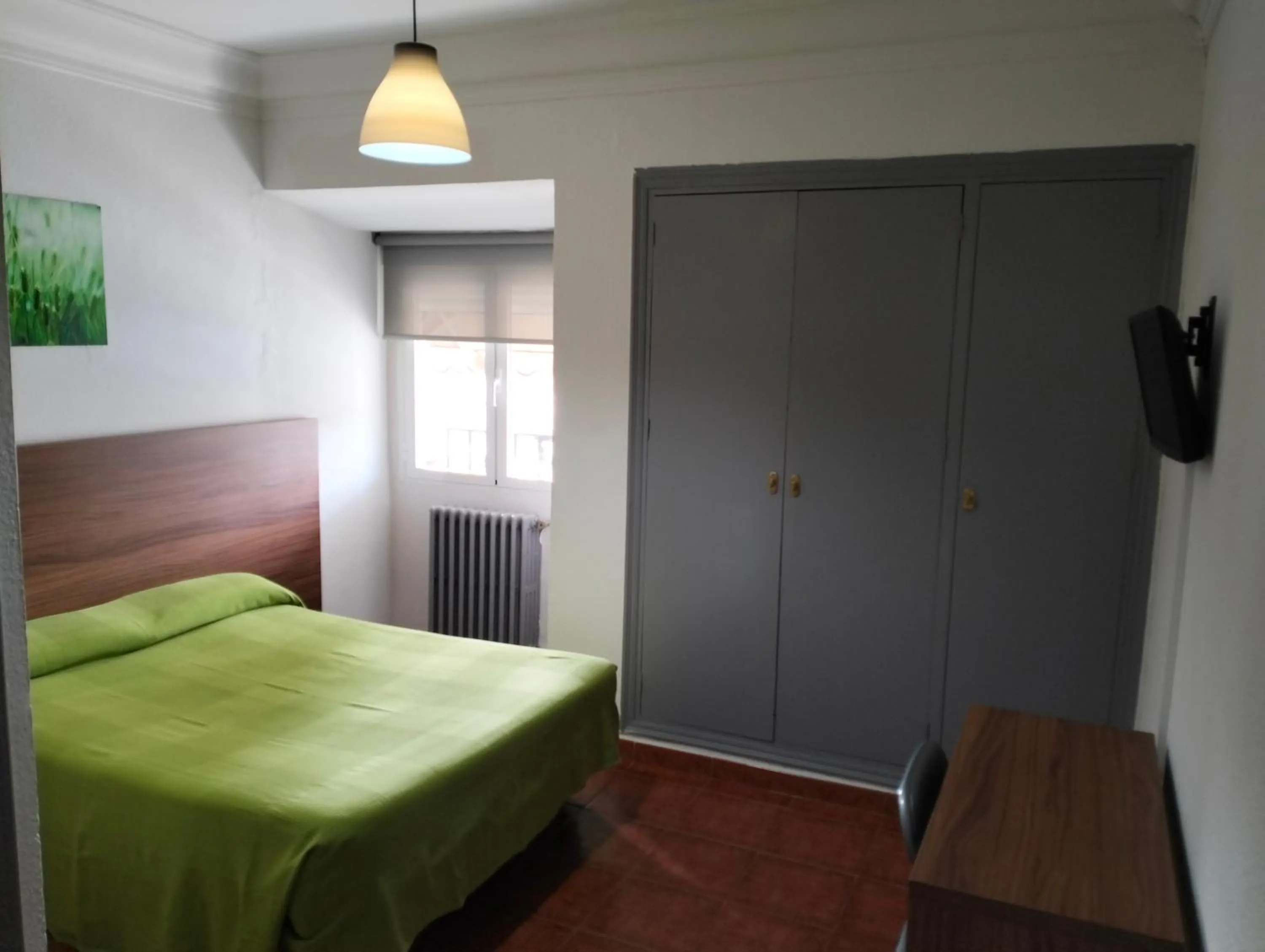 Decorative detail, Bed in Hostal La Estación