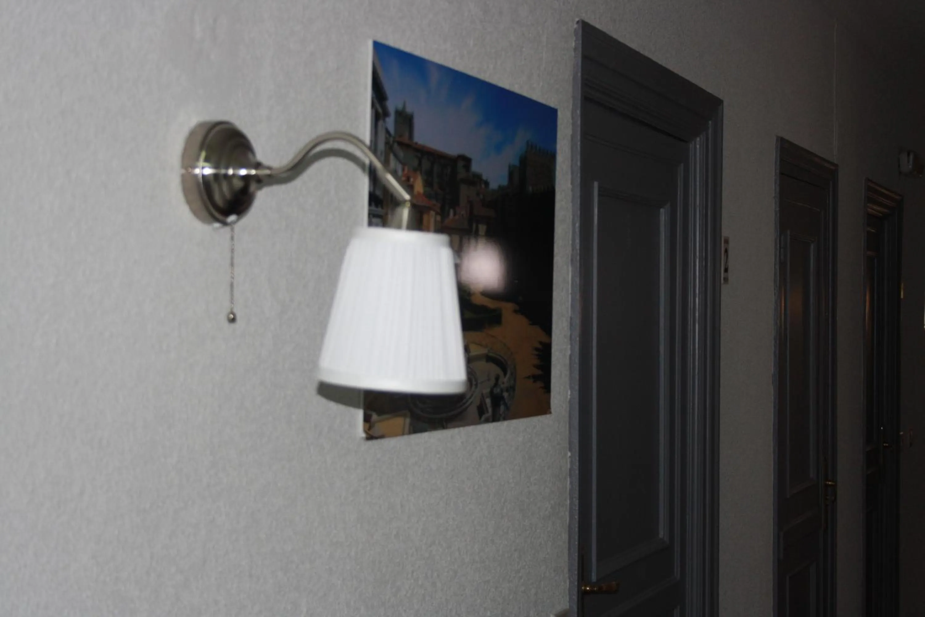 Decorative detail in Hostal La Estación