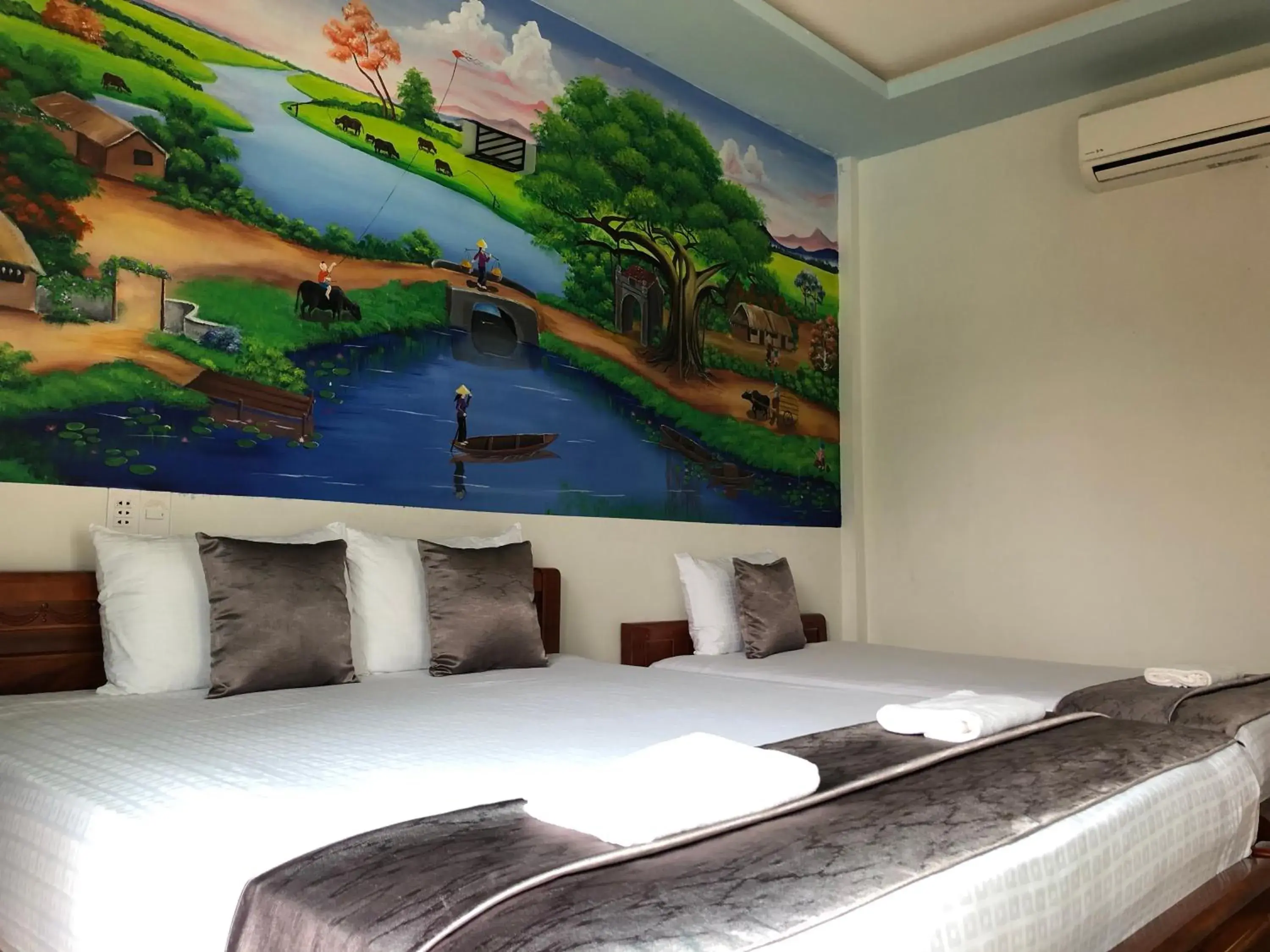 Bathroom, Bed in Palafita Bungalow Bathroom, Bed in Palafita Bungalow