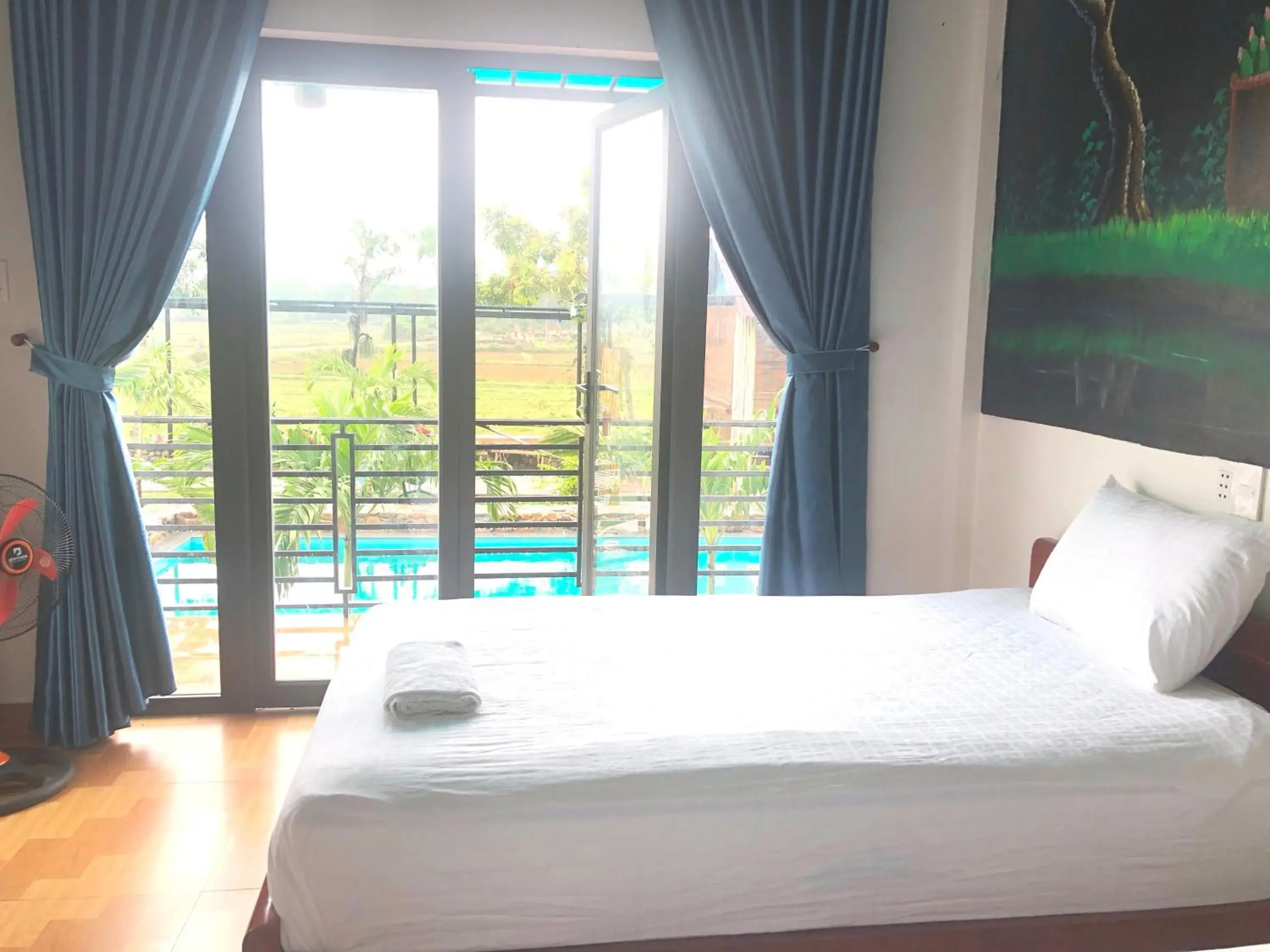 Quadruple Room with Mountain View in Palafita Bungalow Quadruple Room with Mountain View in Palafita Bungalow