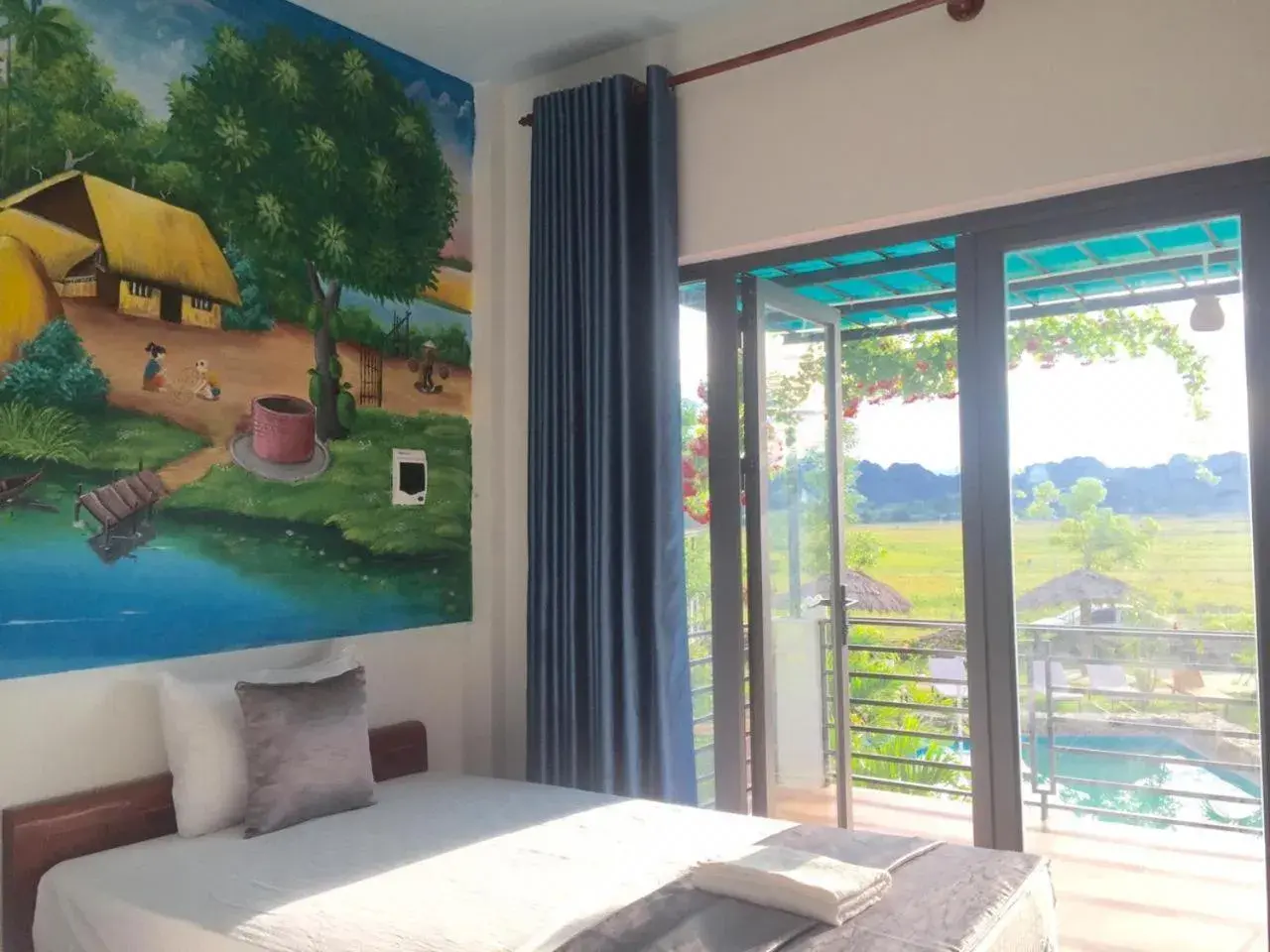 Bed in Palafita Bungalow Bed in Palafita Bungalow