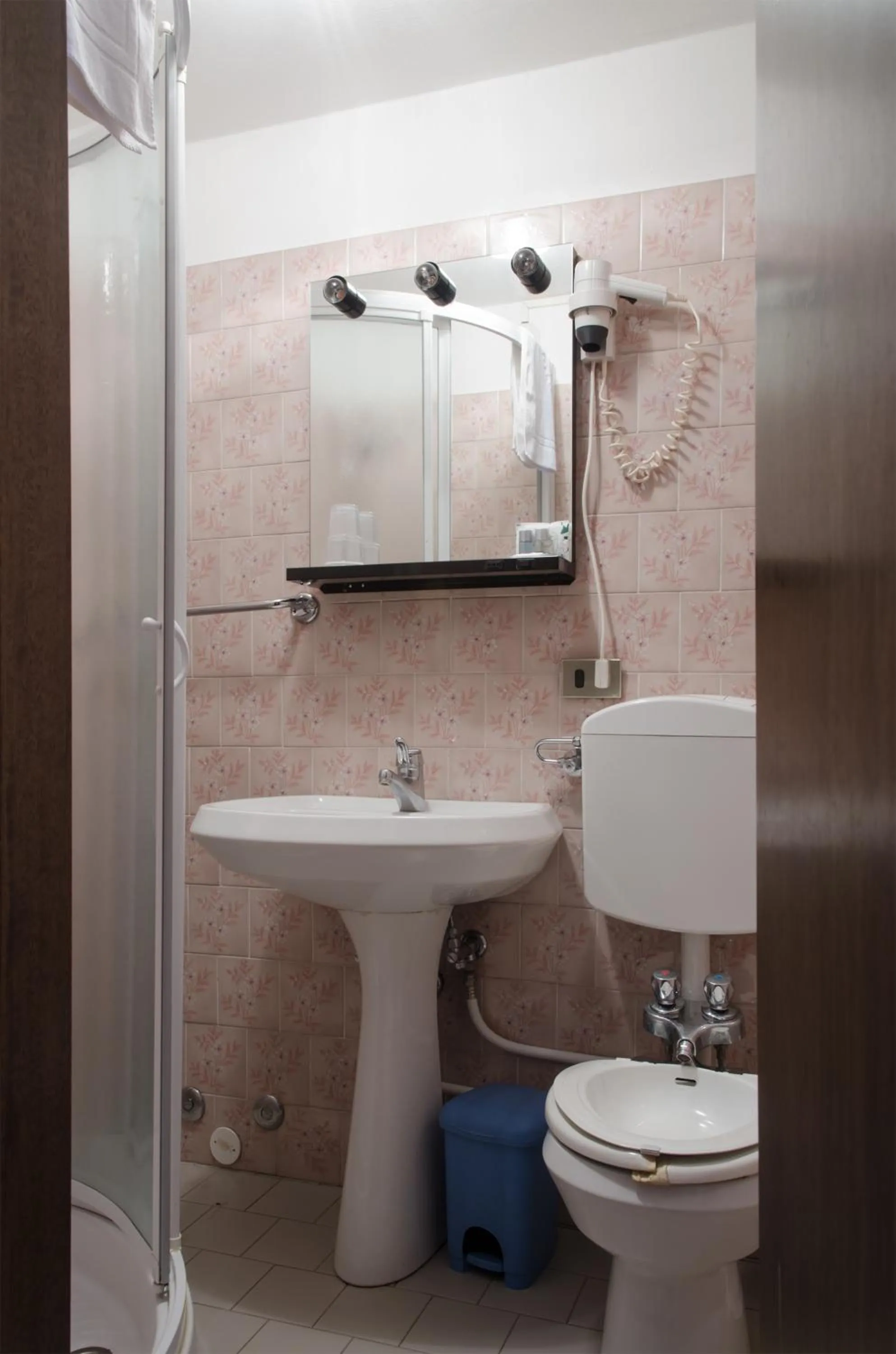 Shower in Hotel Capriolo