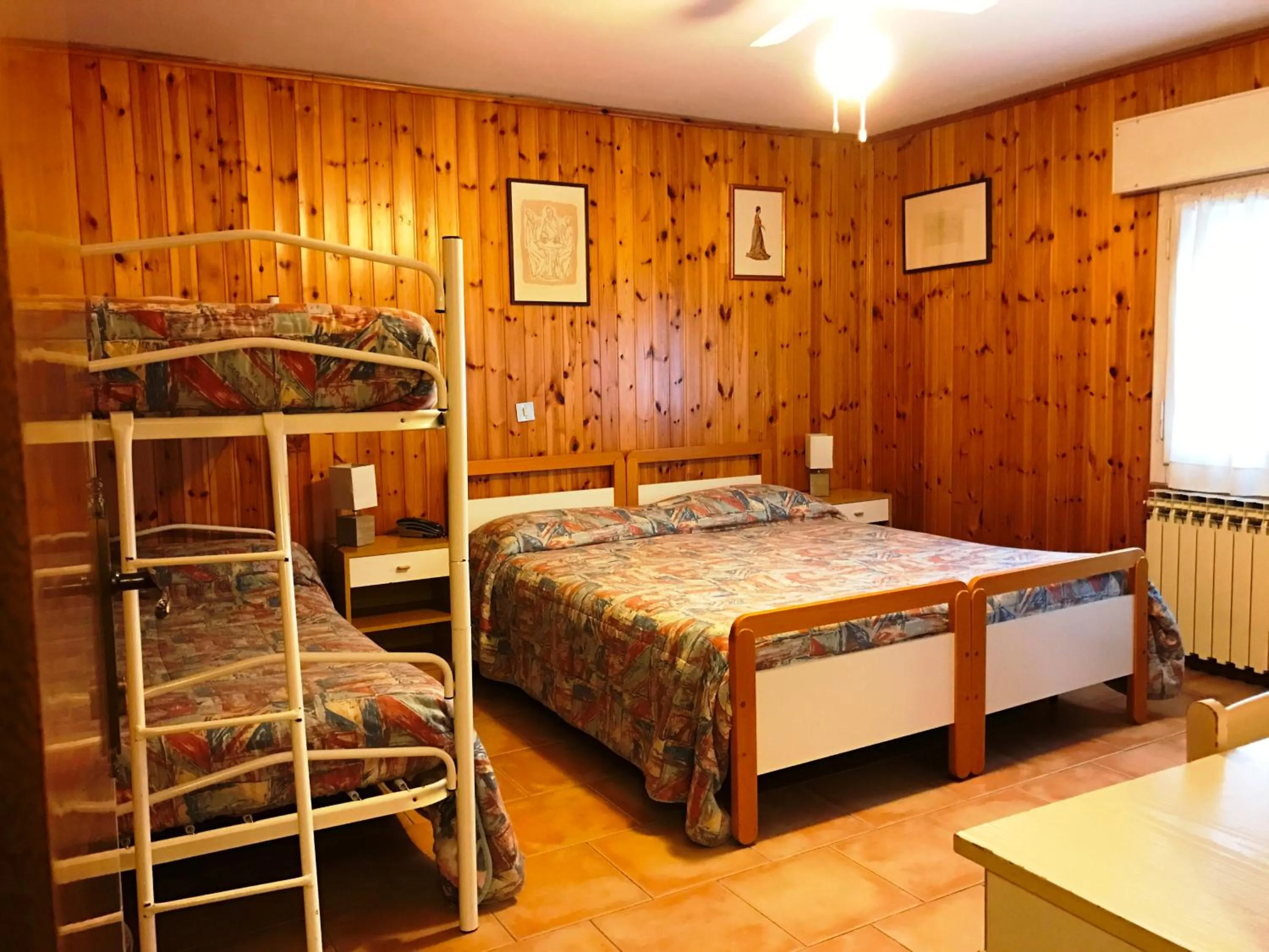 Bed in Hotel Capriolo