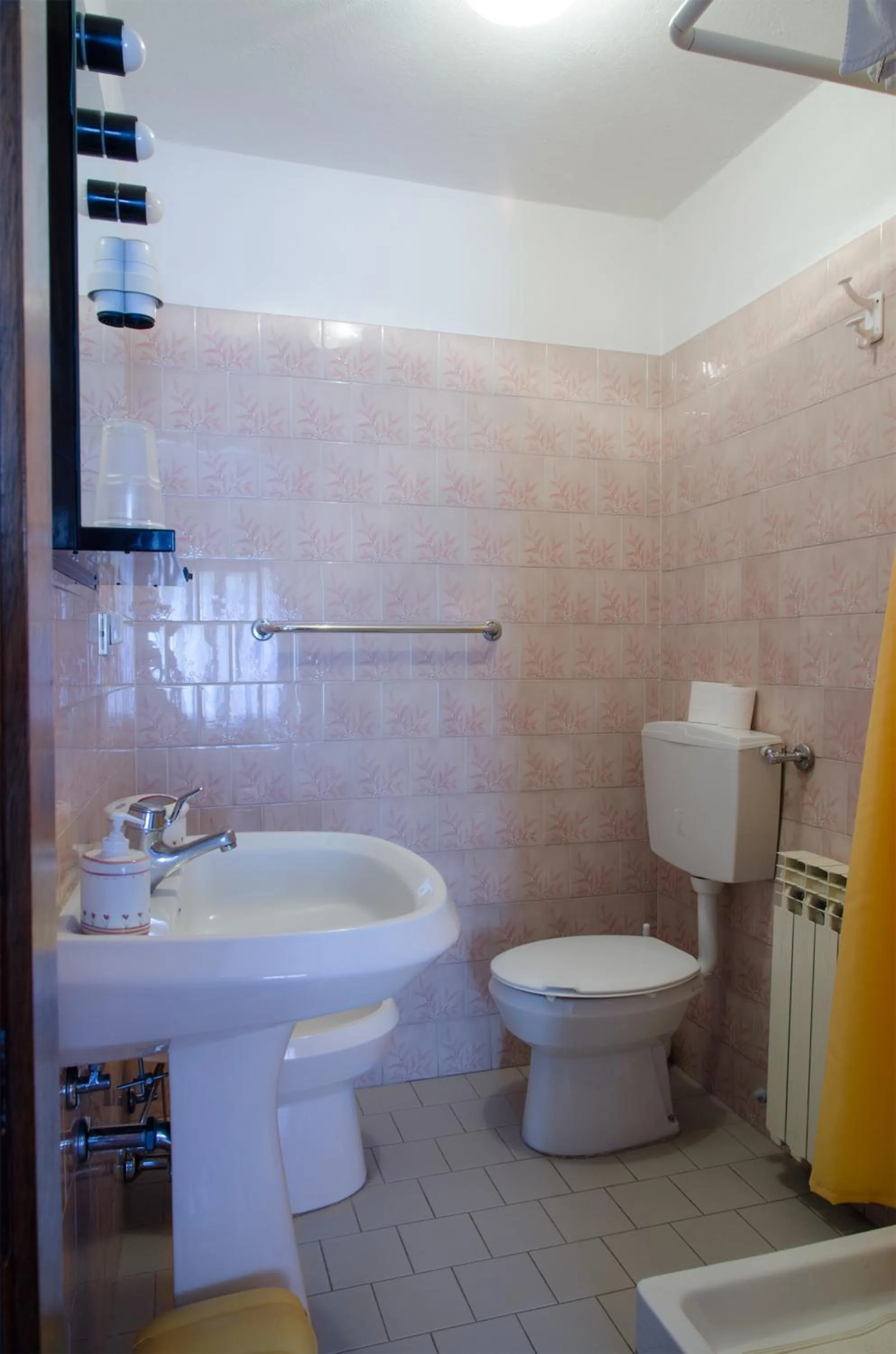 Shower in Hotel Capriolo