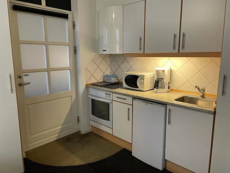 kitchen in Hotel Aarhus City Apartments