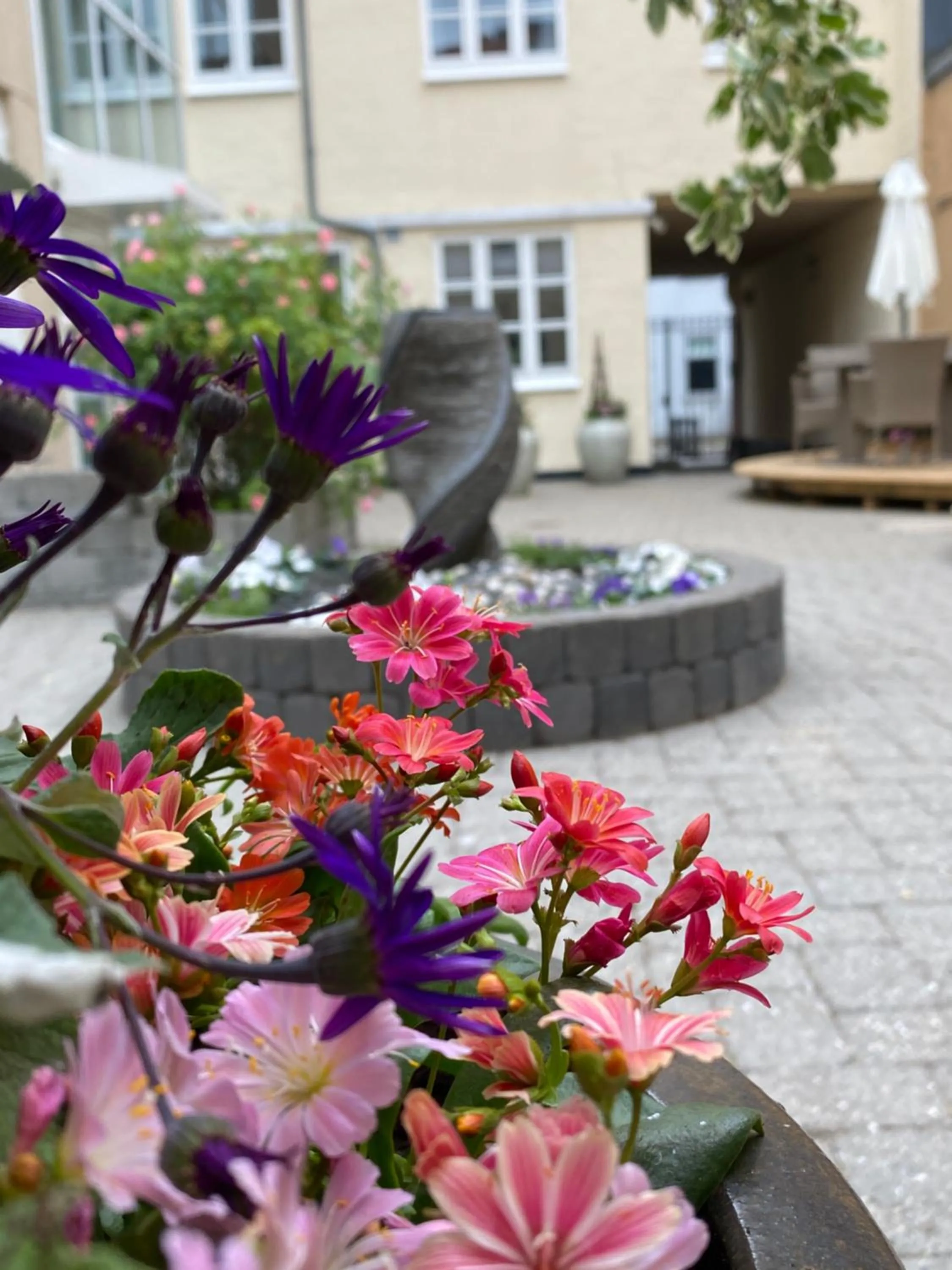 Property building in Hotel Aarhus City Apartments