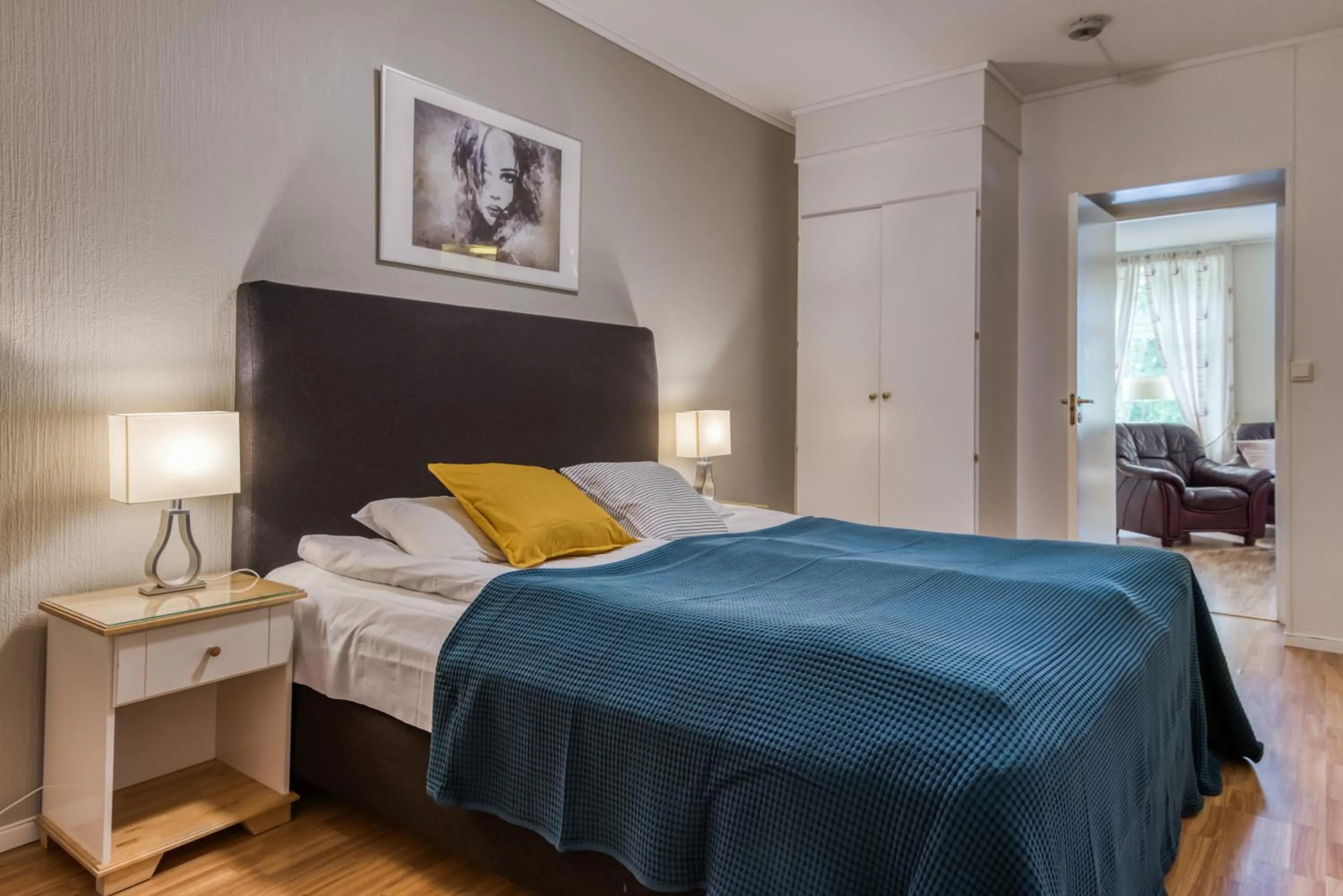 Bedroom, Bed in Trondheim Leilighetshotel