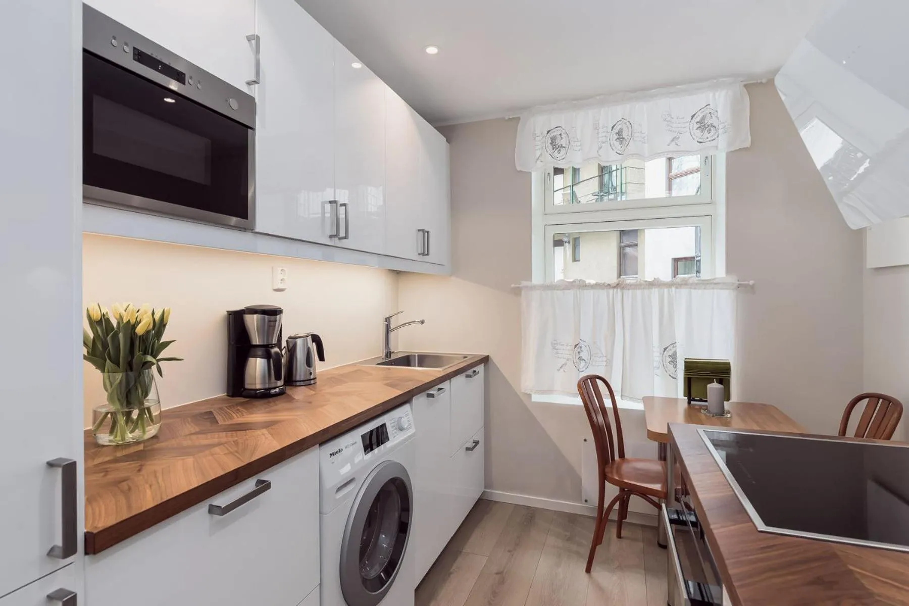 Kitchen or kitchenette in Trondheim Leilighetshotel