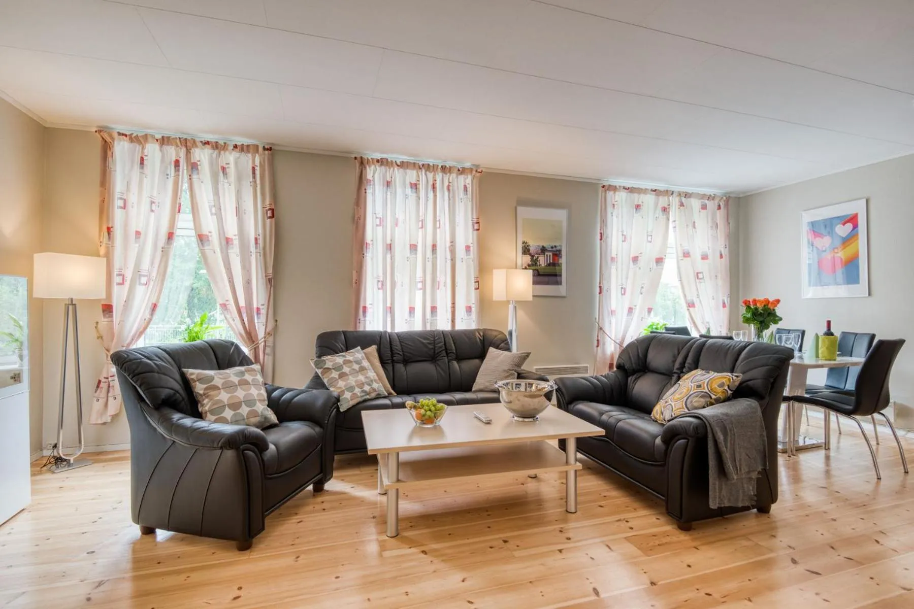 Living room in Trondheim Leilighetshotel