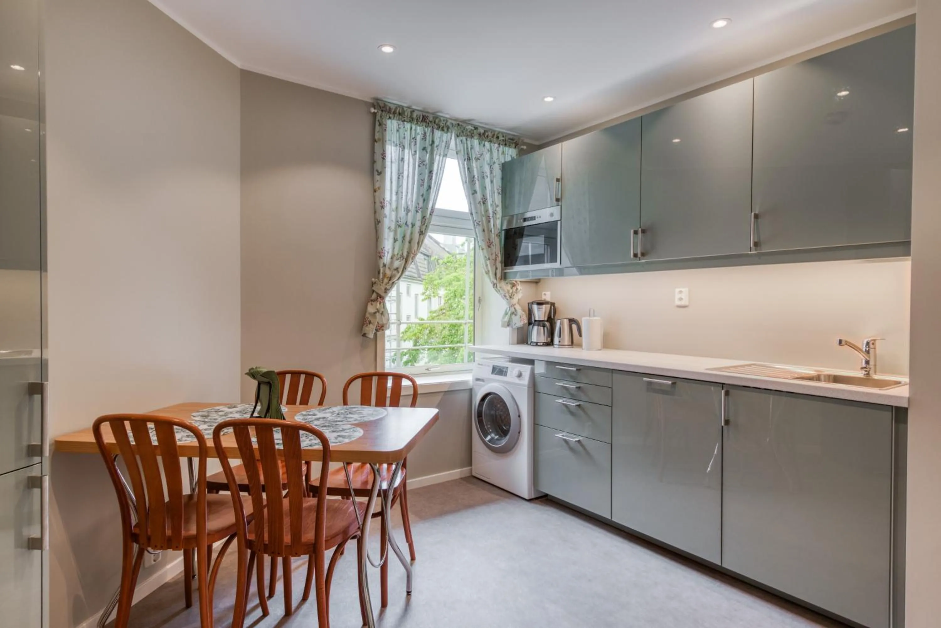 Kitchen or kitchenette in Trondheim Leilighetshotel