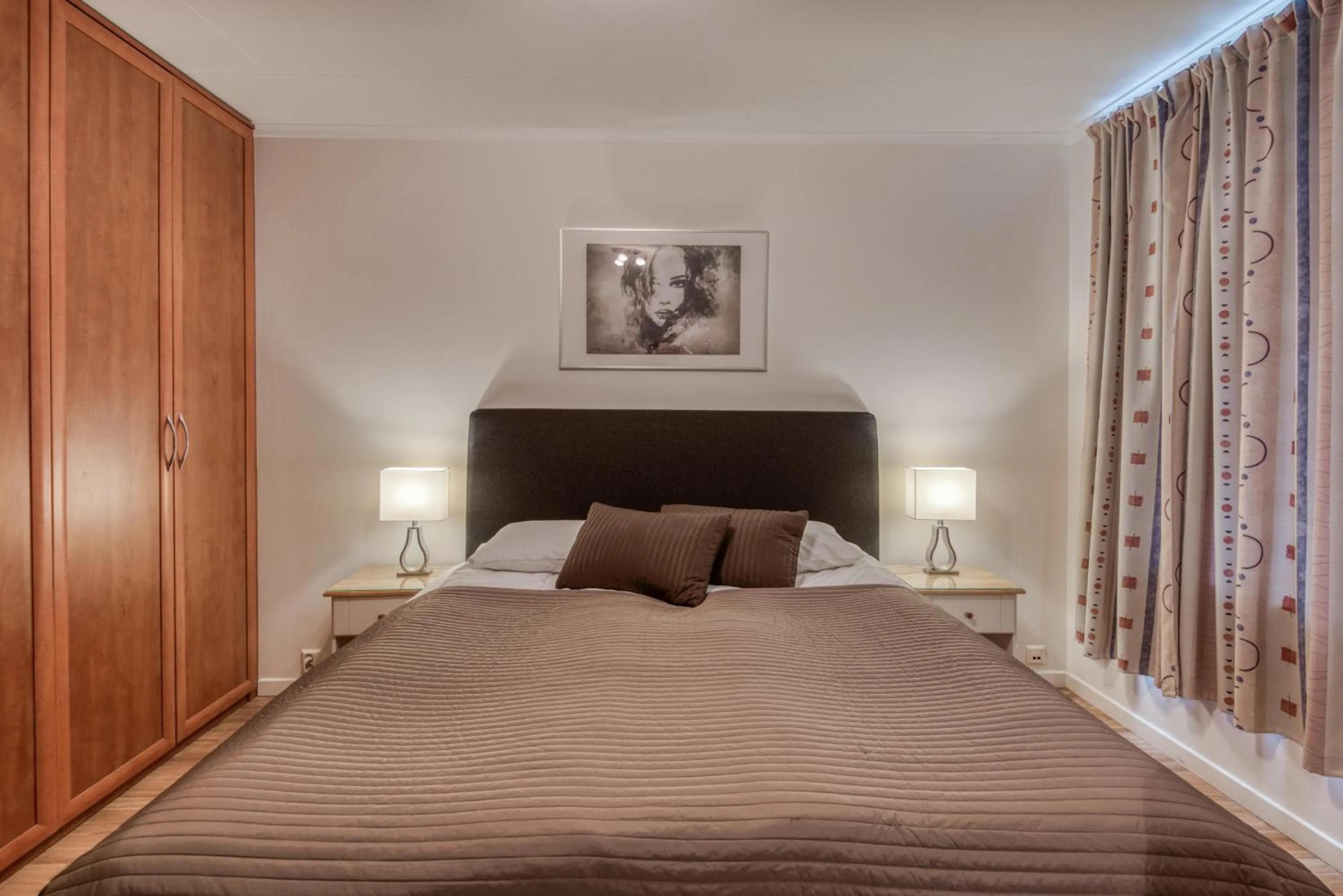 Bedroom, Bed in Trondheim Leilighetshotel