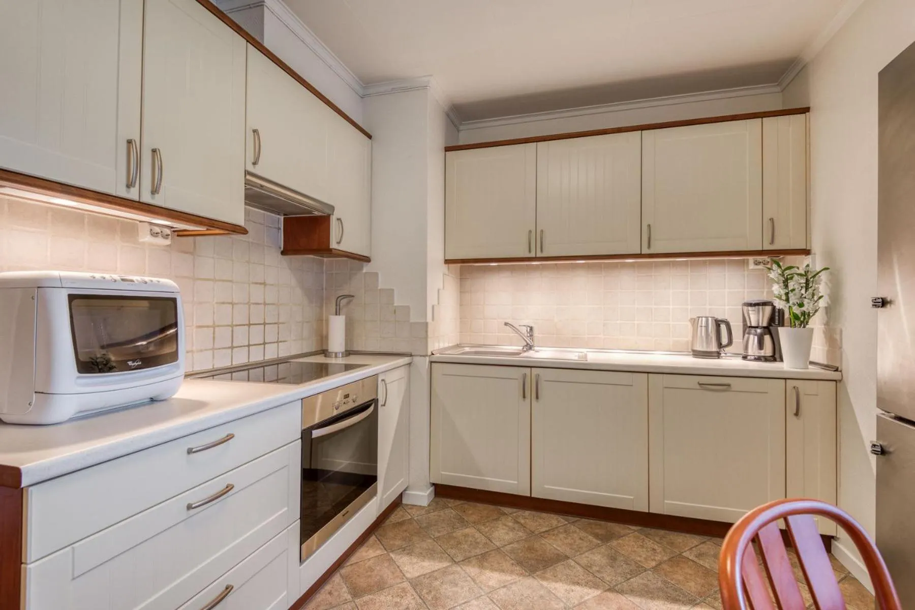 Kitchen or kitchenette in Trondheim Leilighetshotel