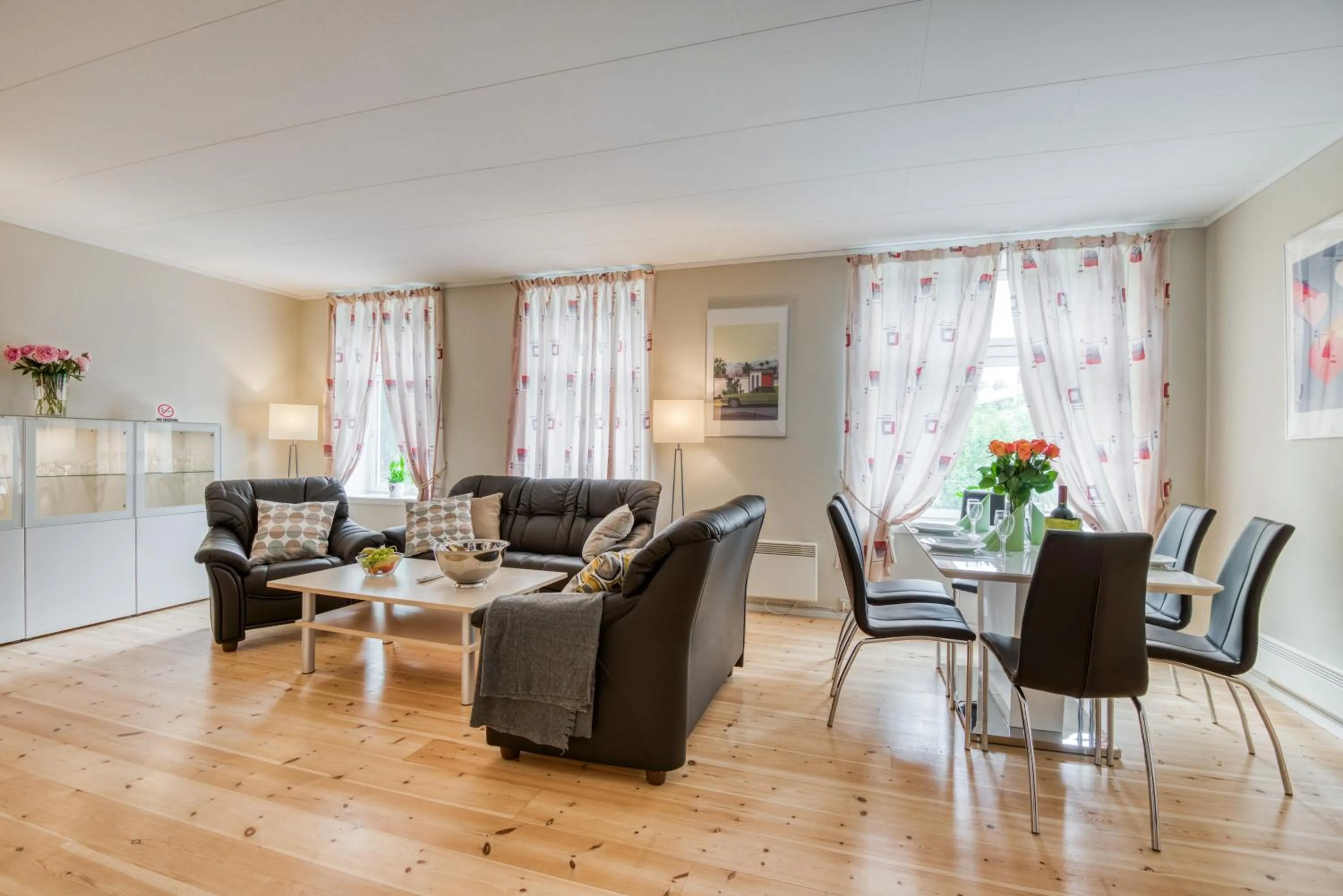 Living room in Trondheim Leilighetshotel