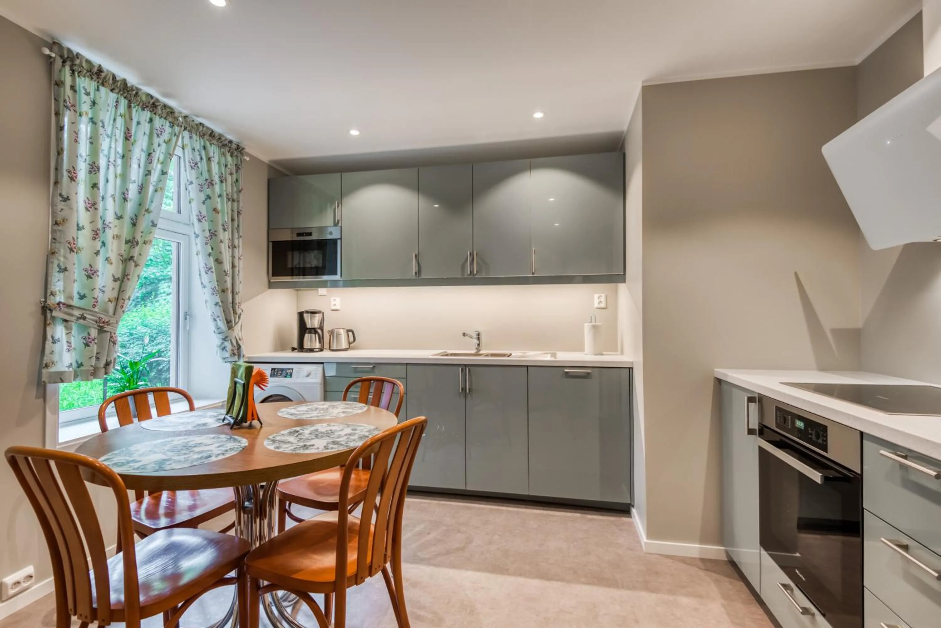 Kitchen or kitchenette in Trondheim Leilighetshotel