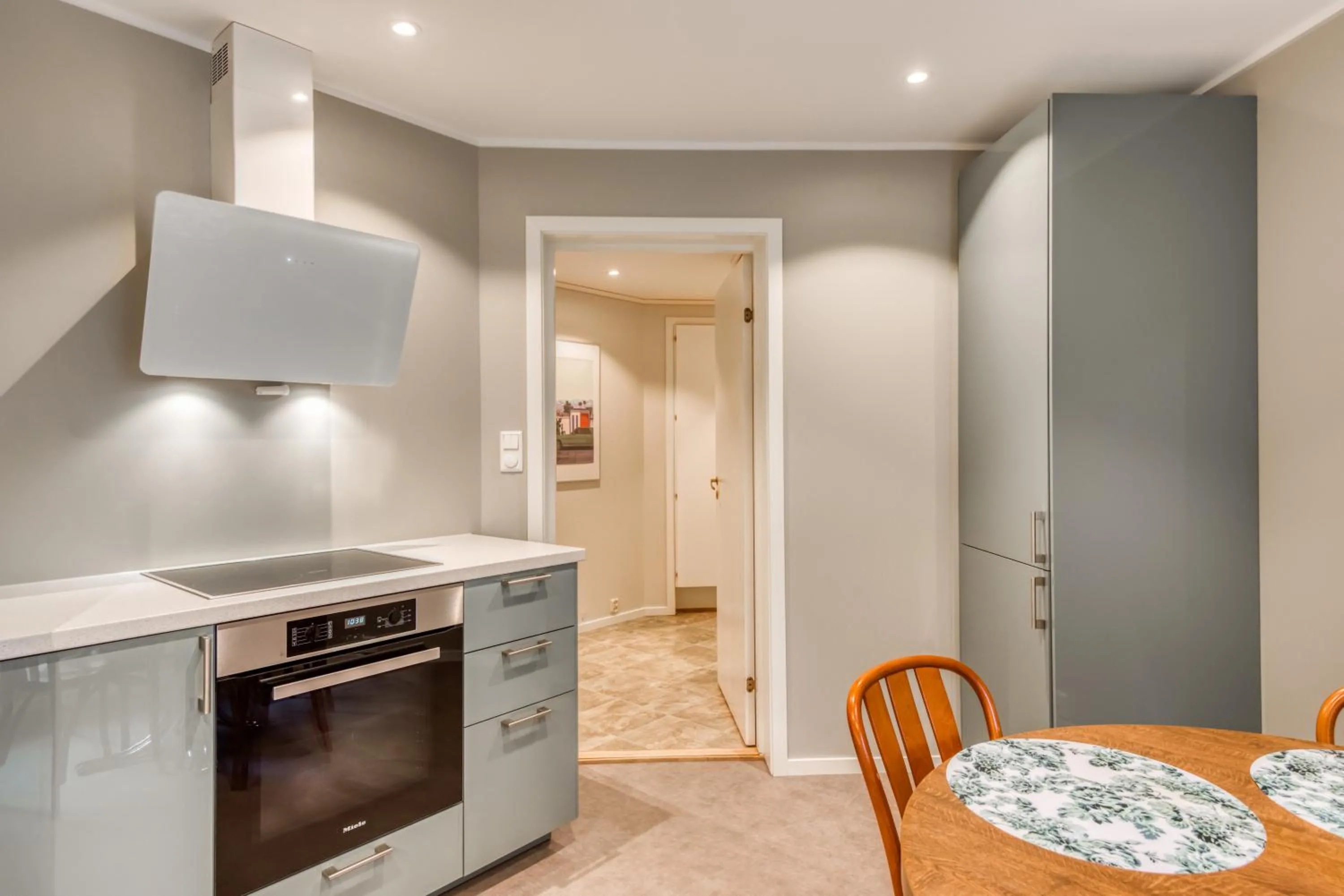 Kitchen or kitchenette in Trondheim Leilighetshotel