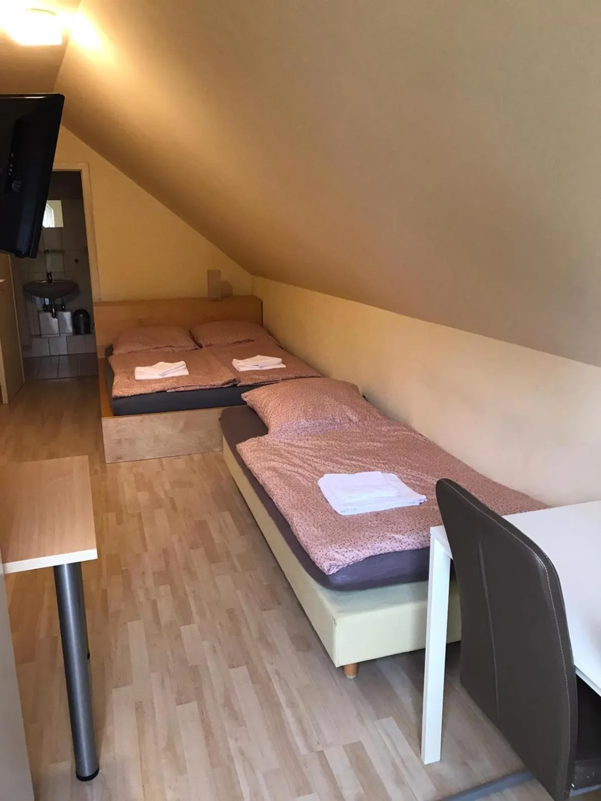 Bed in City Boardinghouse Alsdorf