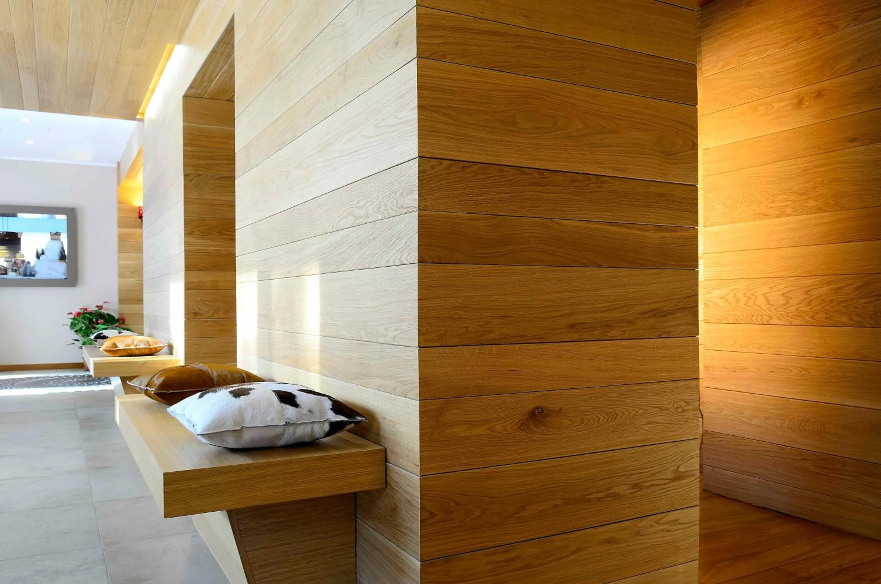 Lobby or reception in Hotel Nido dell'Aquila