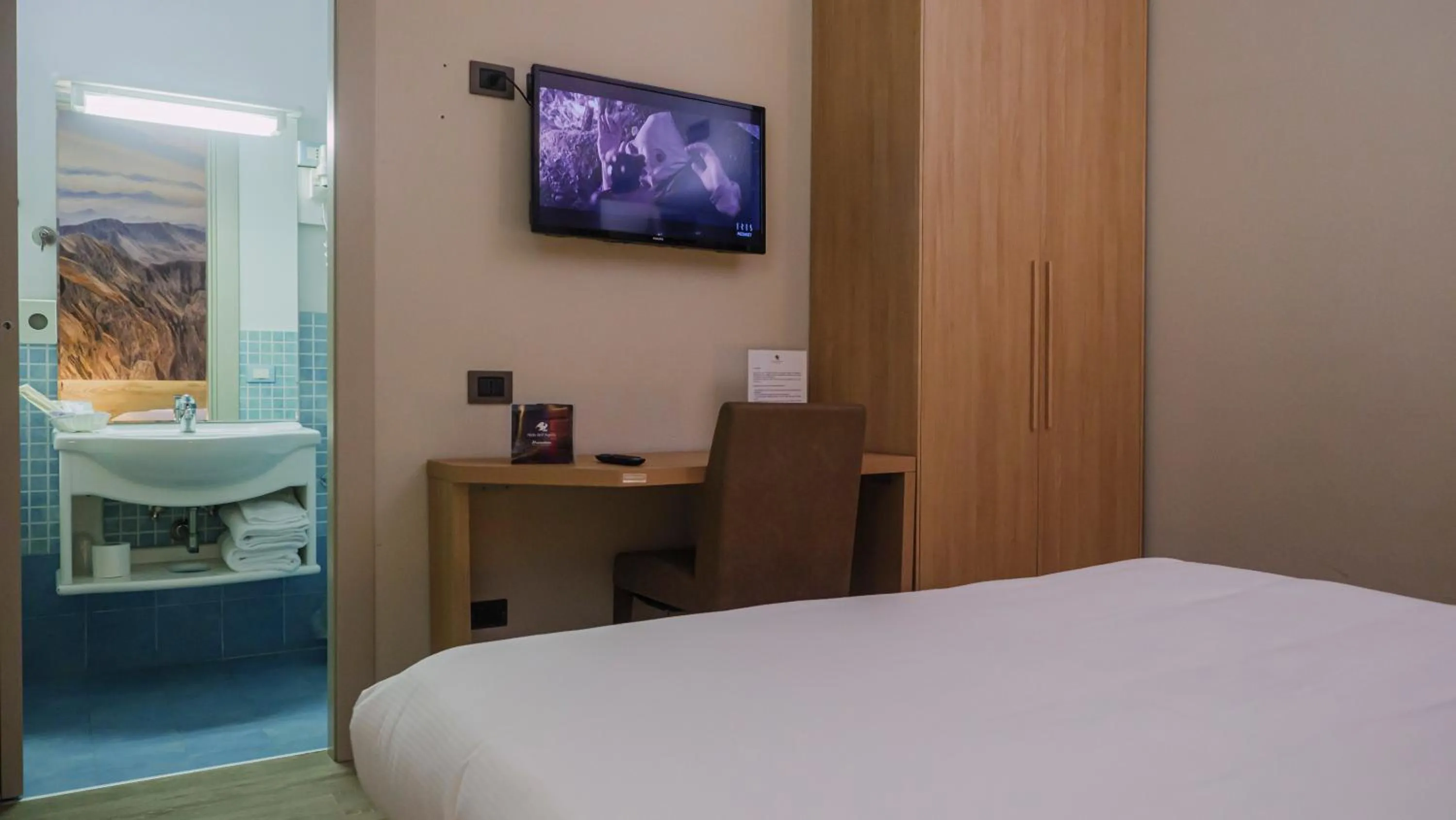 Bed in Hotel Nido dell'Aquila