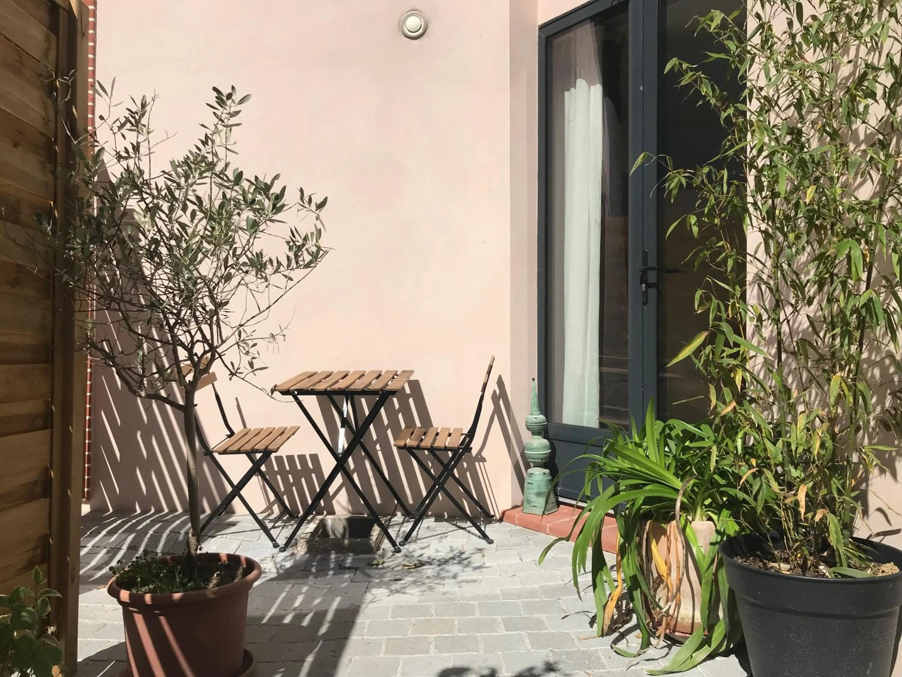 Patio in La bulle de Gaston