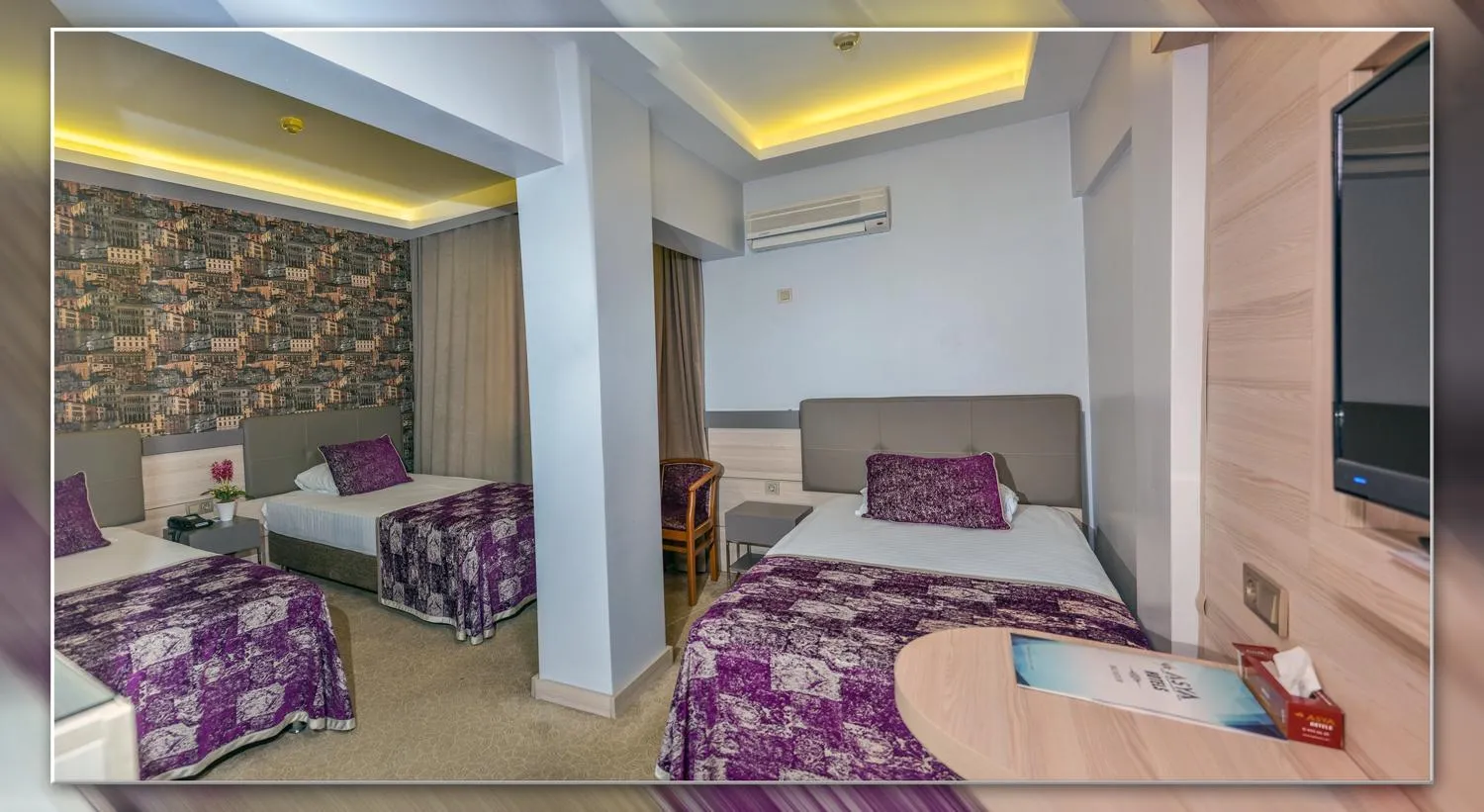 Photo of the whole room in Asya Hotel