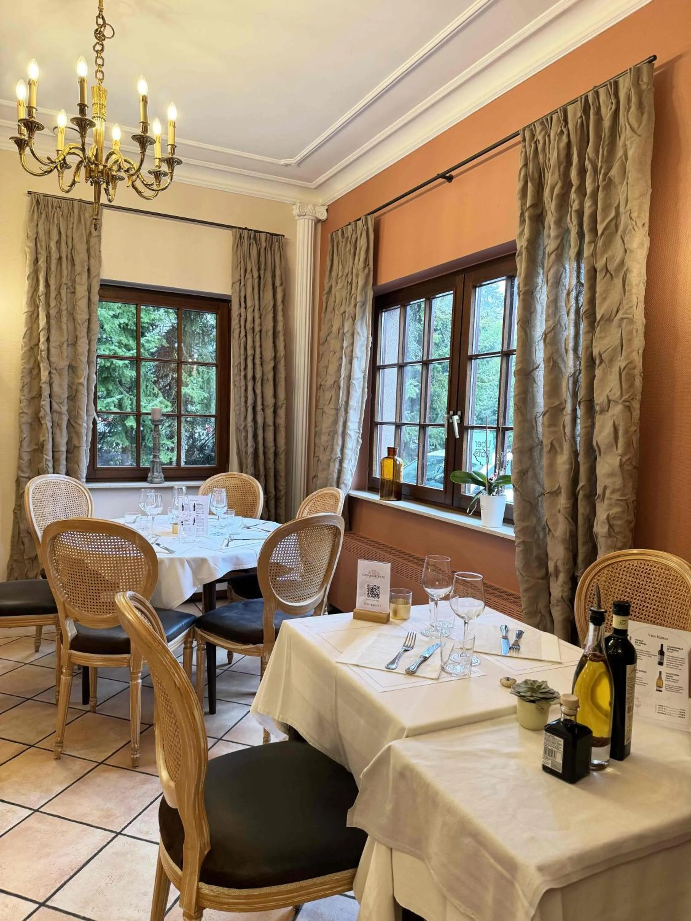 Restaurant/places to eat in Hotel Casa Borghese