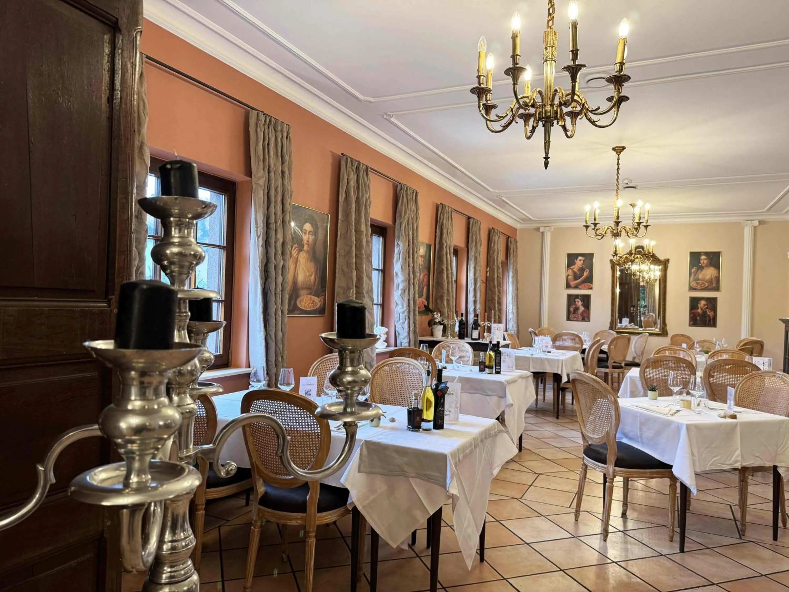 Restaurant/places to eat in Hotel Casa Borghese