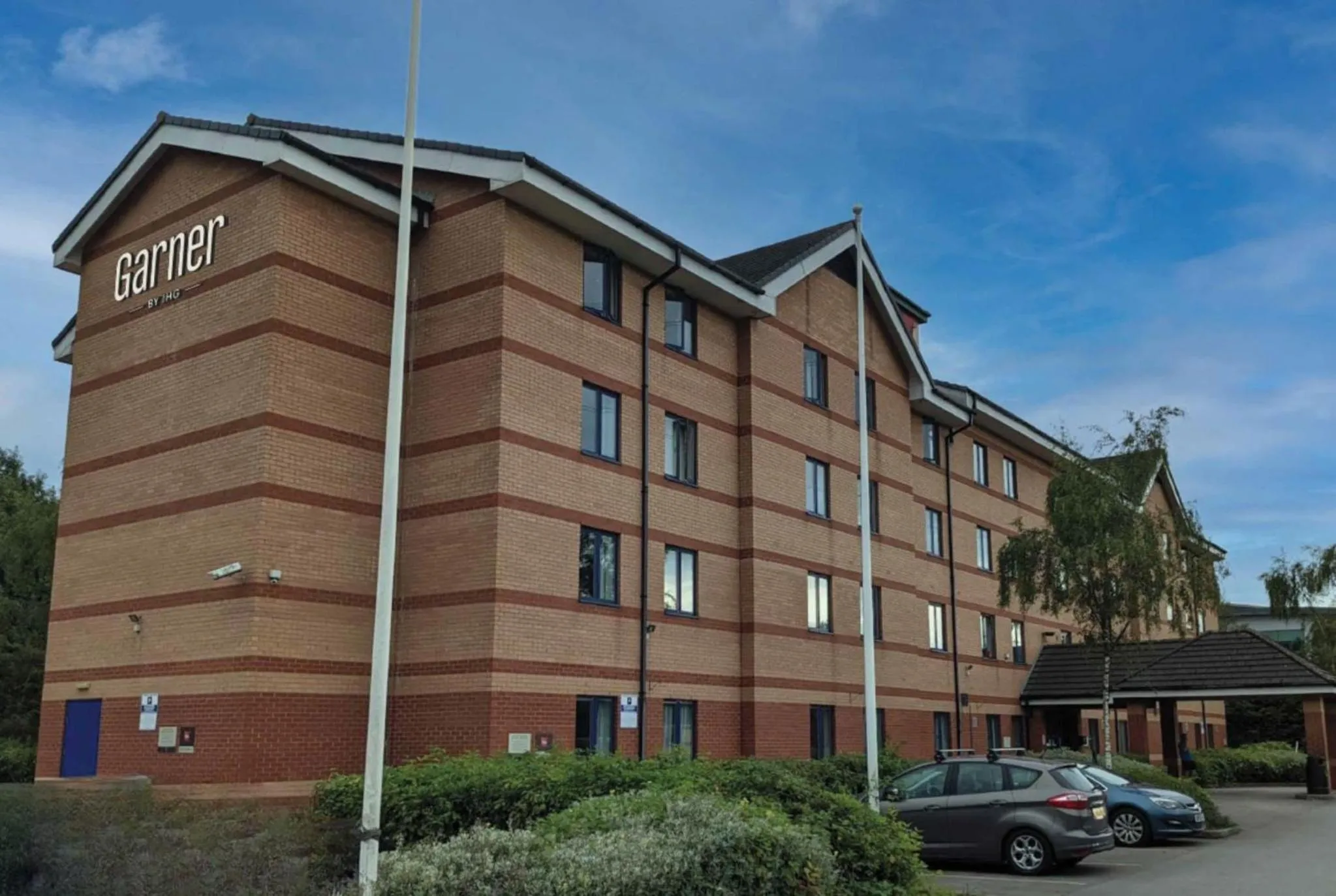 Property building in Garner Hotel Lincoln by IHG