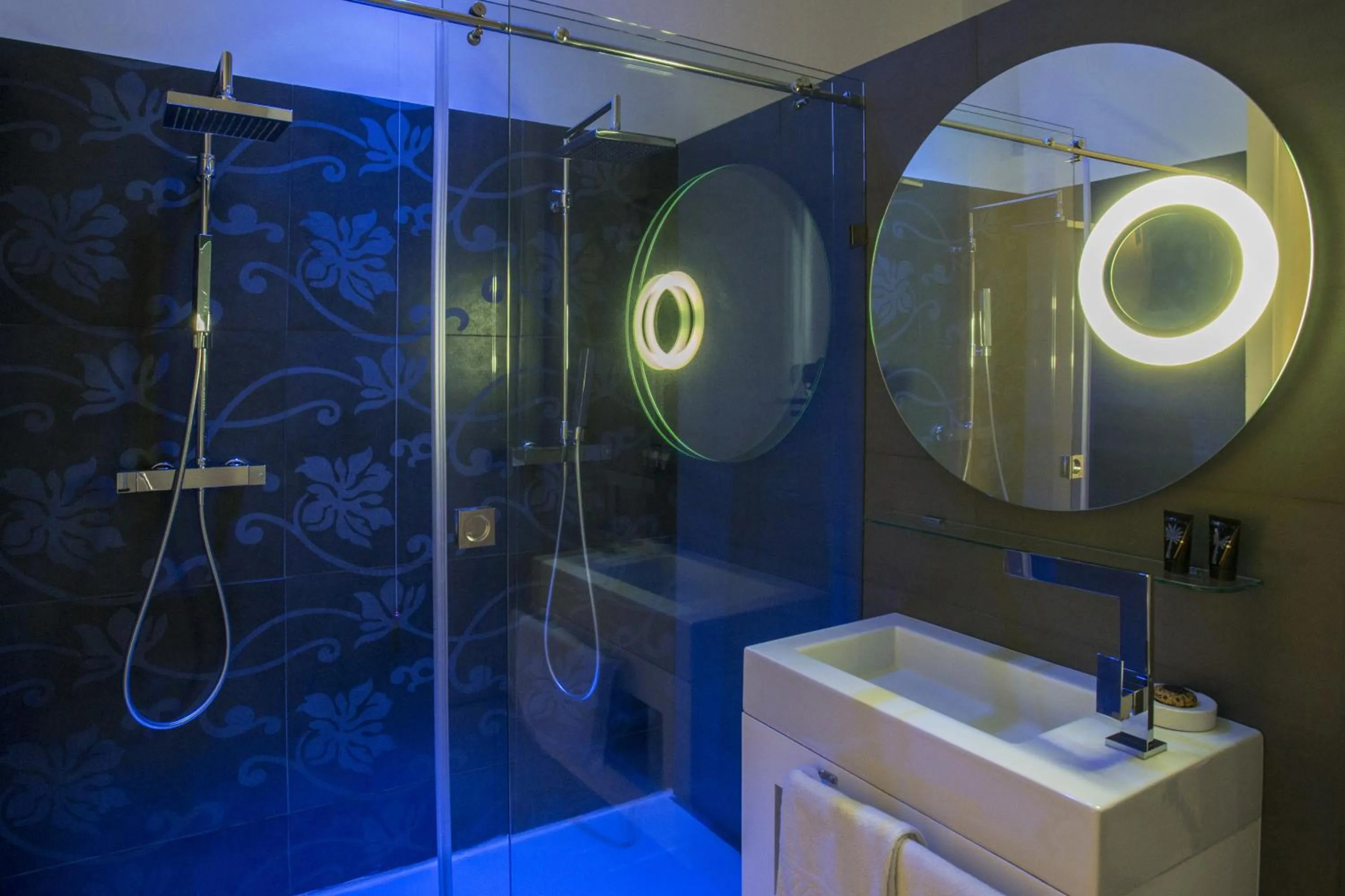 Bathroom in Locanda del Bagatto